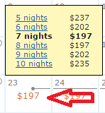 Calendar Sub Optioin