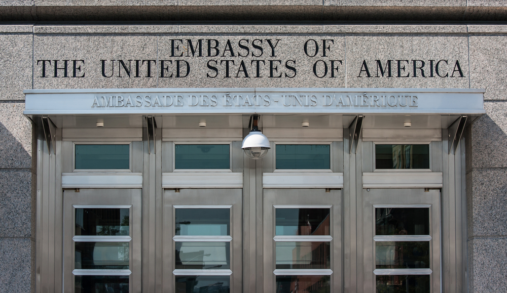 US Embassy Entrance