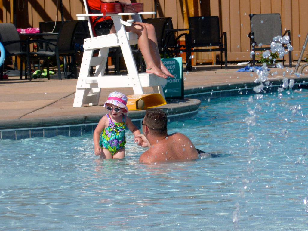 child pool at hotel