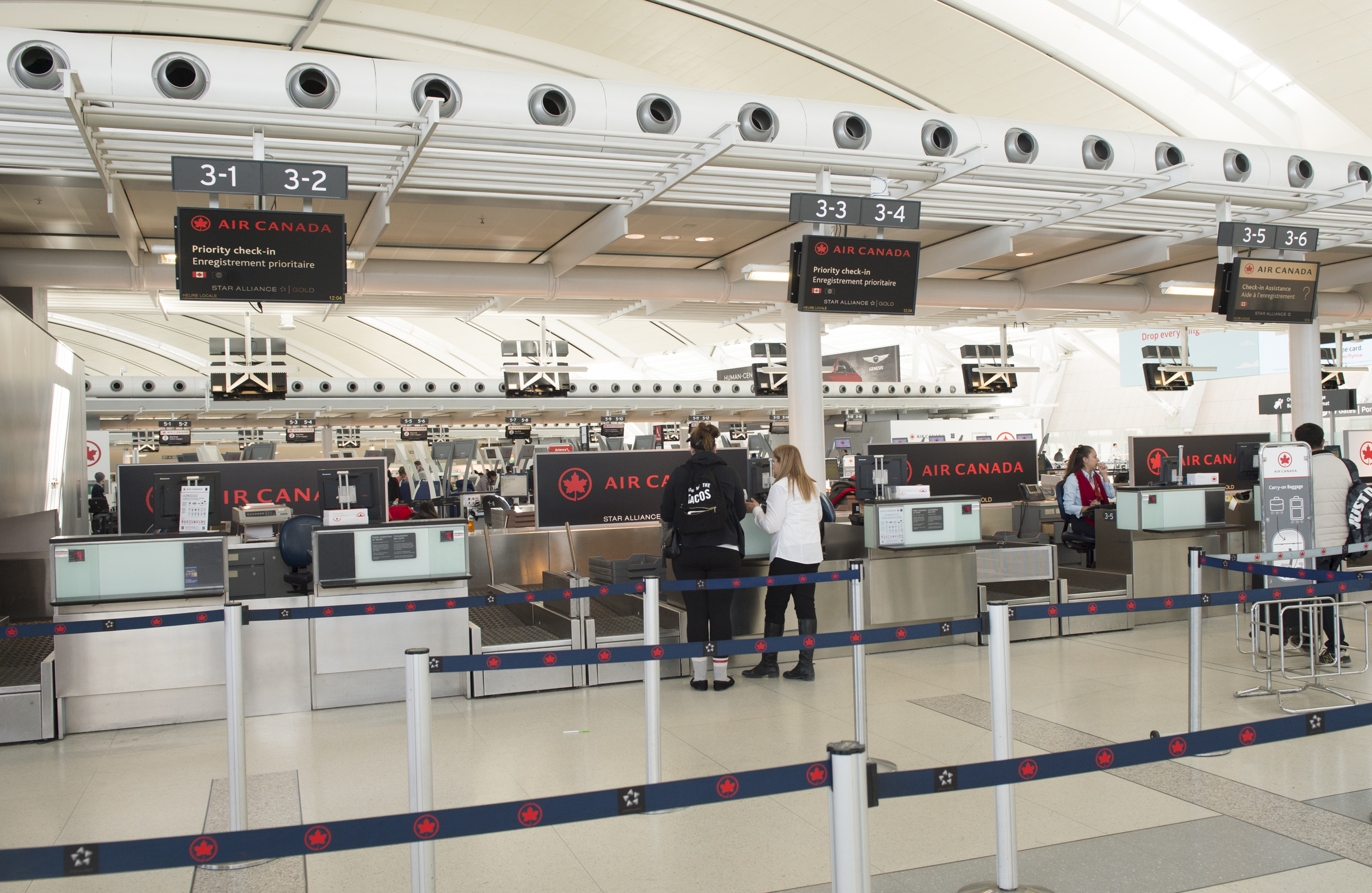 Priority Check in YYZ Air Canada
