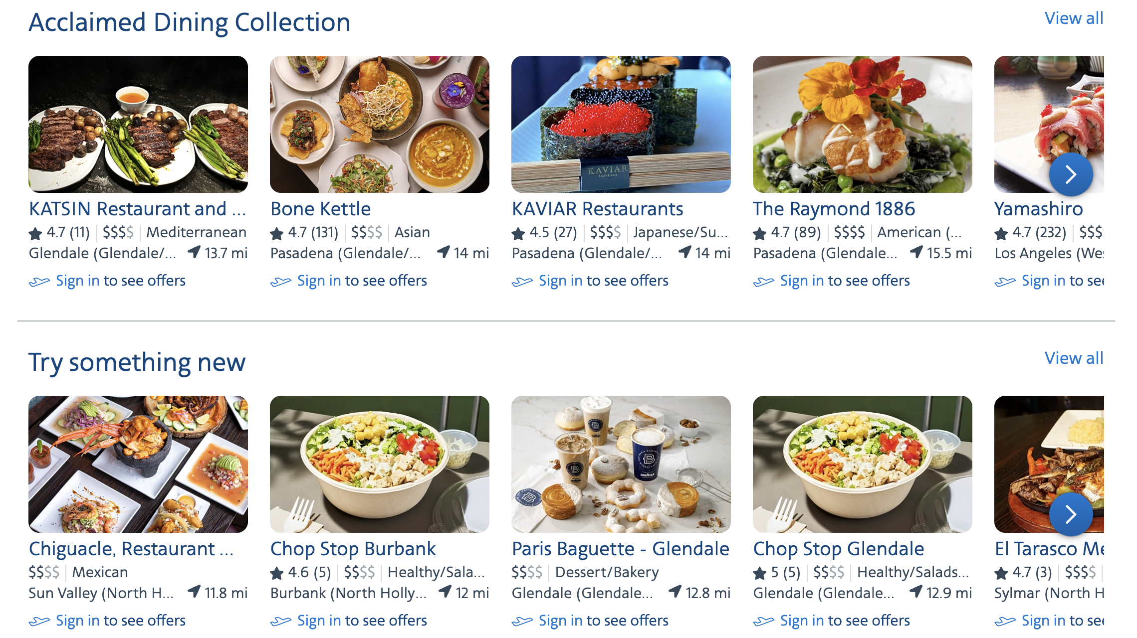 AAdvantage Dining Los Angeles aadvantage dining restaurants la