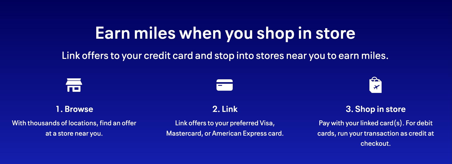 united mileageplus shopping in store