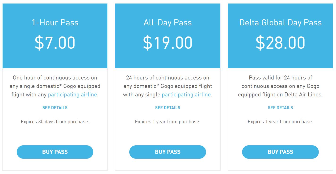Gogo Day Passes