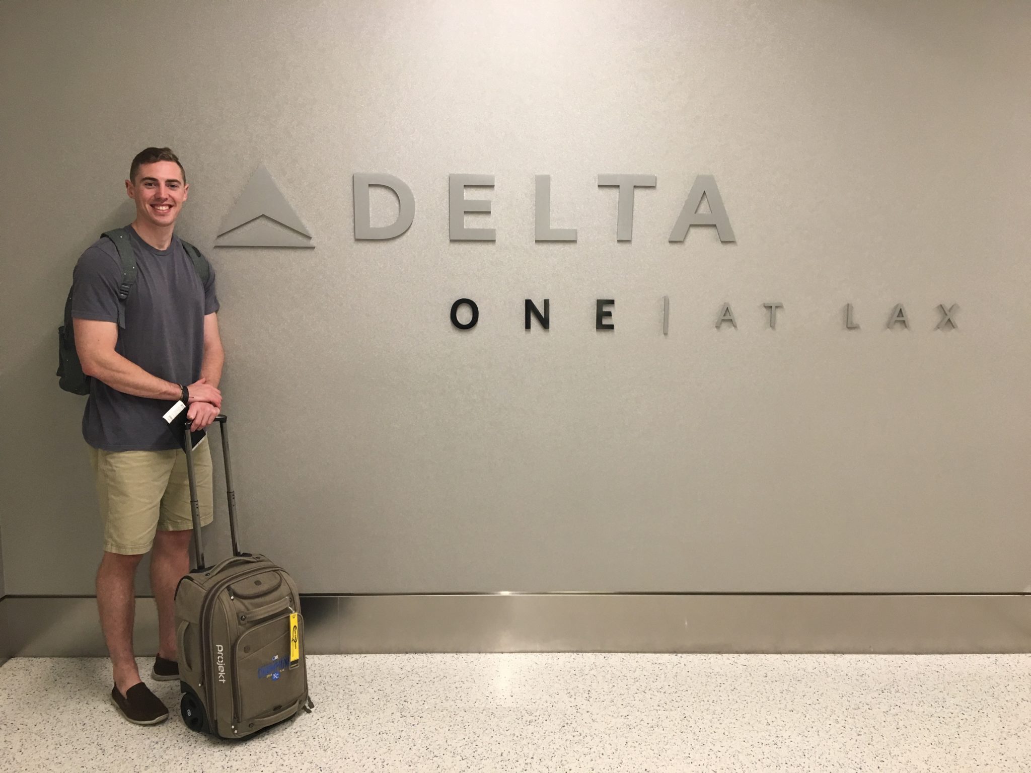 Delta One at LAX Lounge