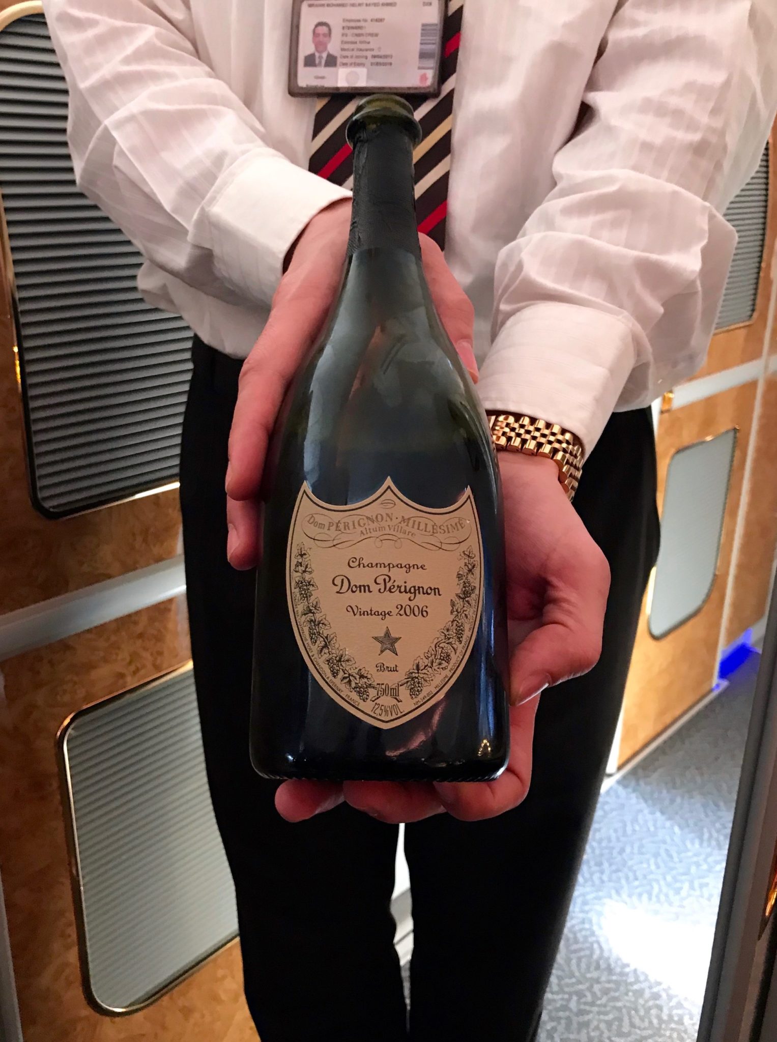 Emirates First Class A380 – Dom Perignon Emirates First Class A380 - Dom Perignon