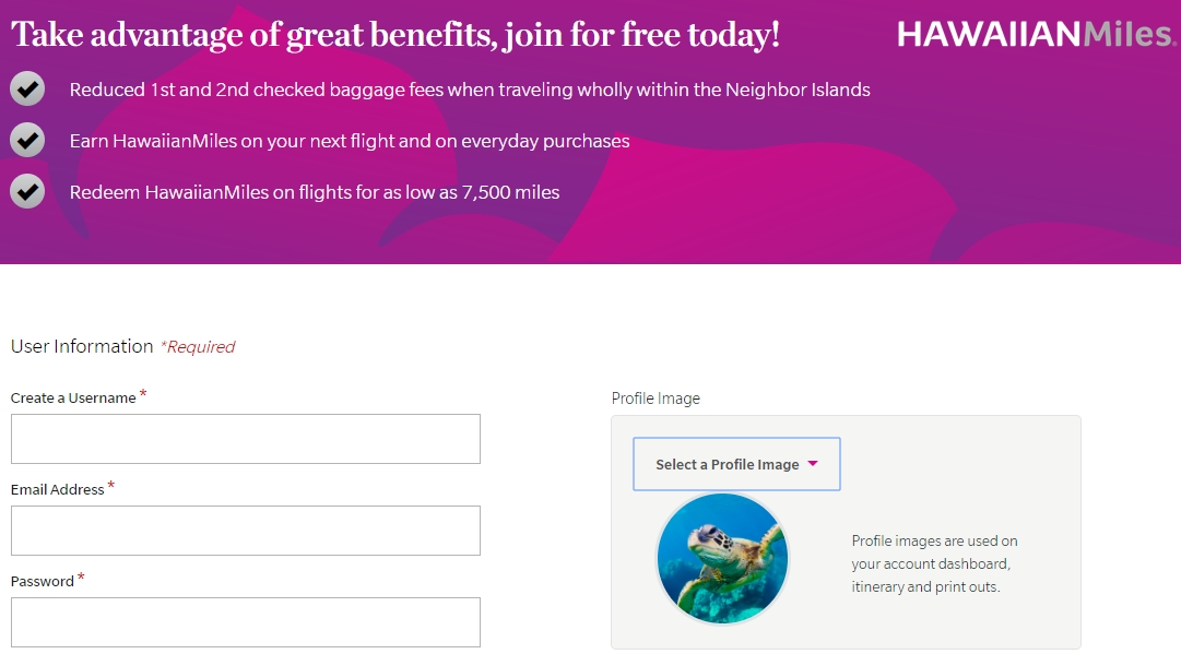 Join HawaiianMiles Join HawaiianMiles