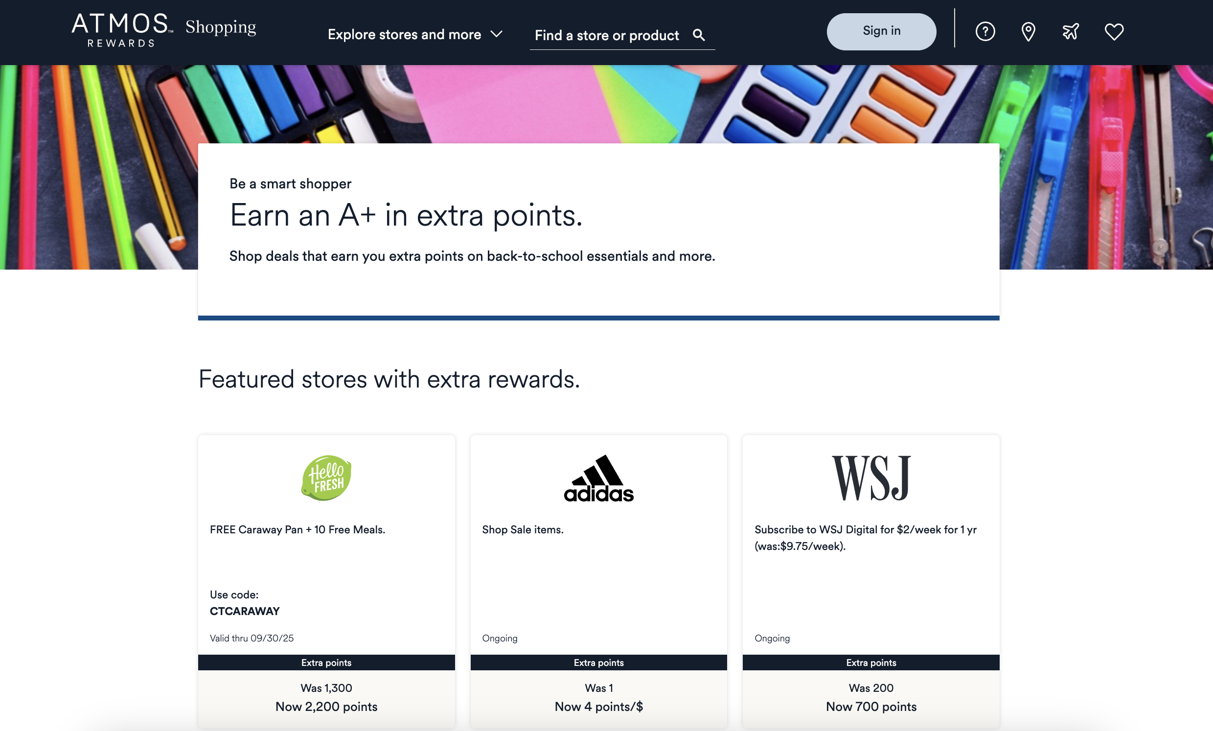 Alaska Airlines Atmos Rewards shopping portal extra rewards