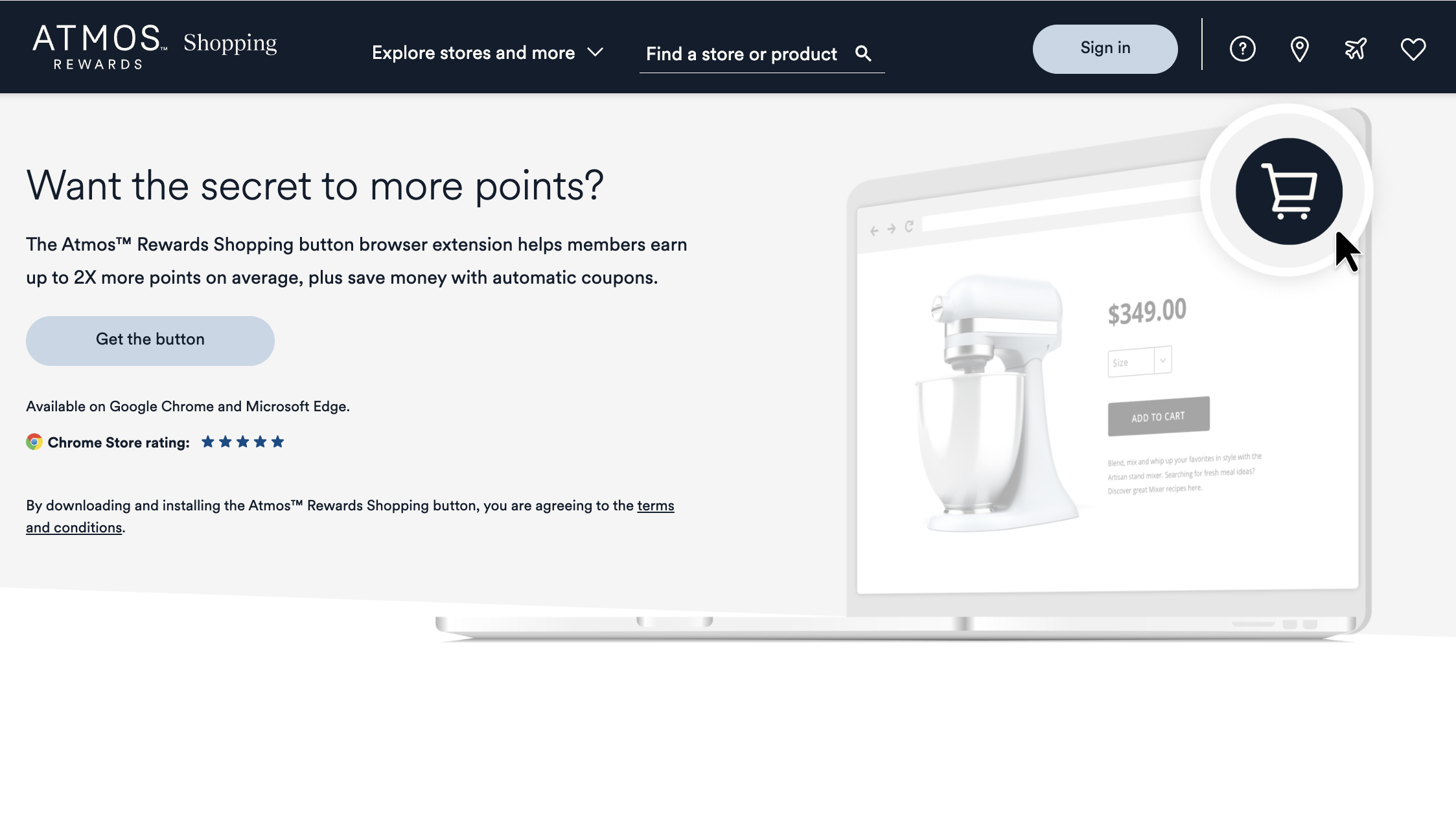 Alaska Airlines atmos rewards shopping portal extension