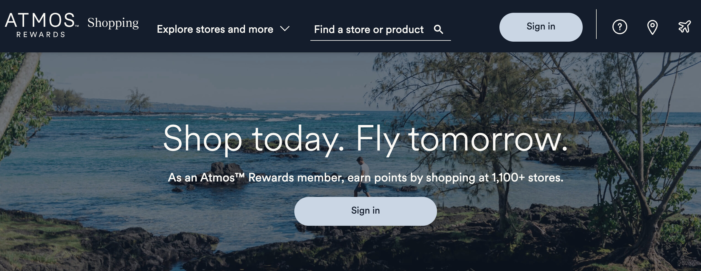 Alaska Atmos Rewards shopping portal