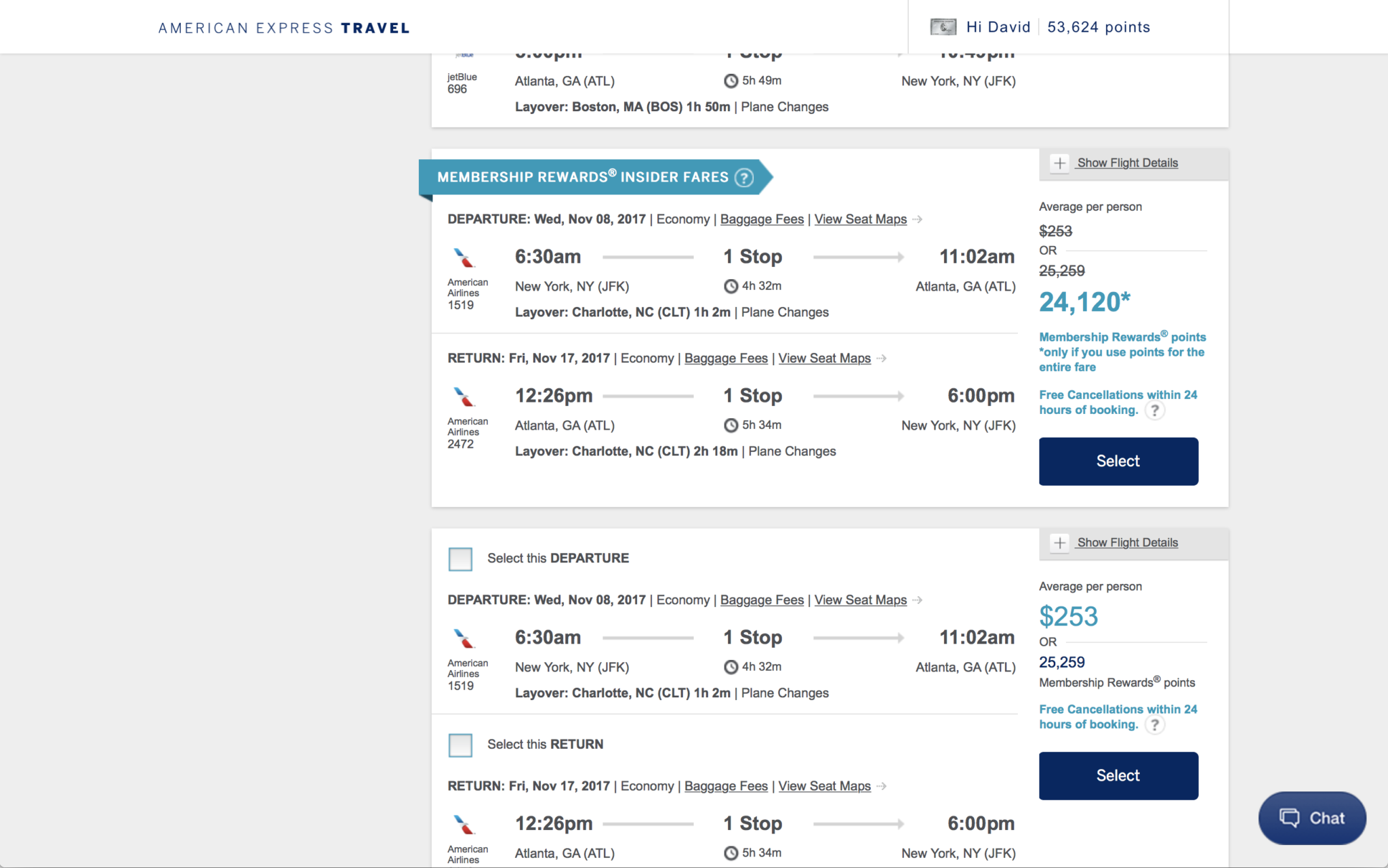 Amex-travel-membership-rewards-insider-fares American Express Travel Membership Rewards Points Insider Fares