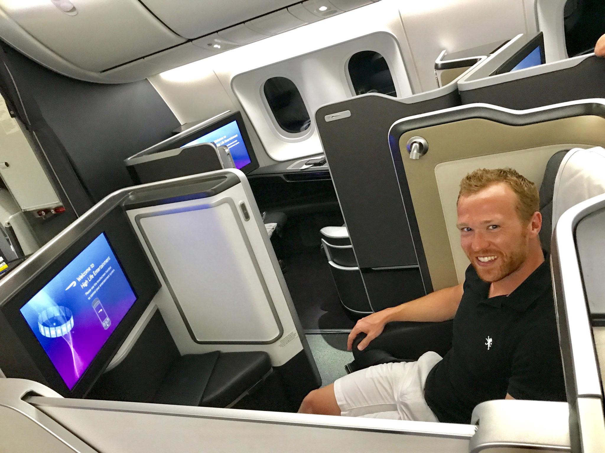 British Airways First Class 787-9 Seat View