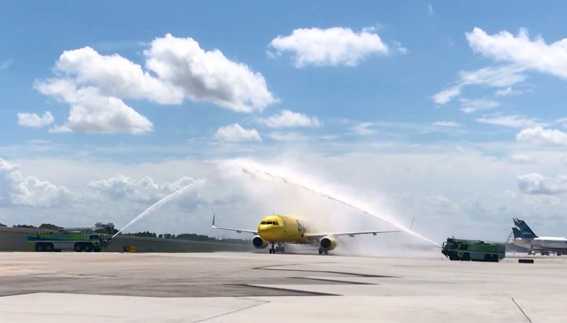 Spirit Airlines Plane