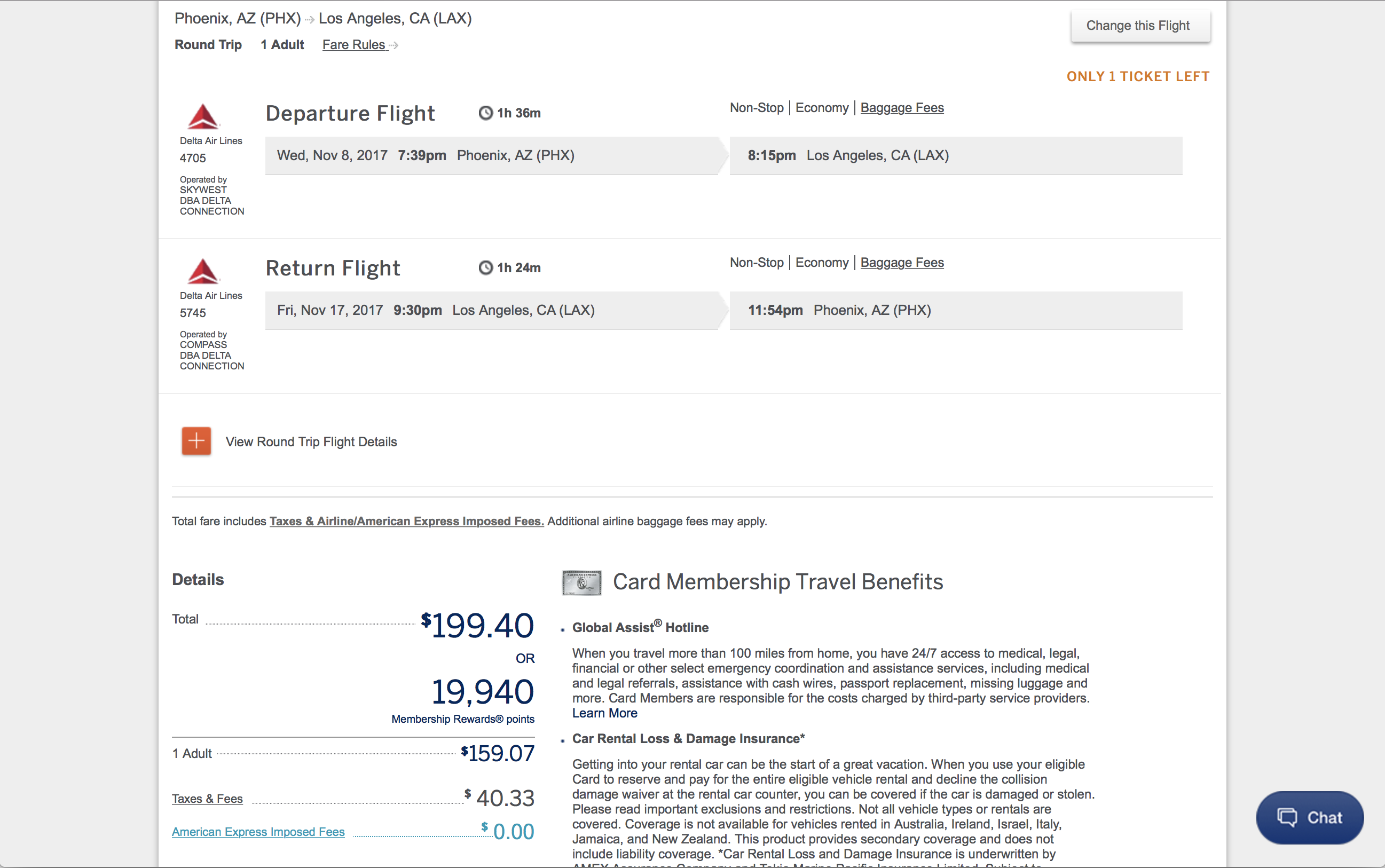 amex-travel-delta-lax-phx American Express Travel Delta Phoenix Los Angeles