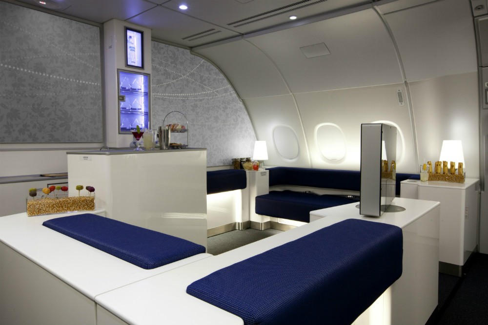 Korean Air A380 Celestial Bar
