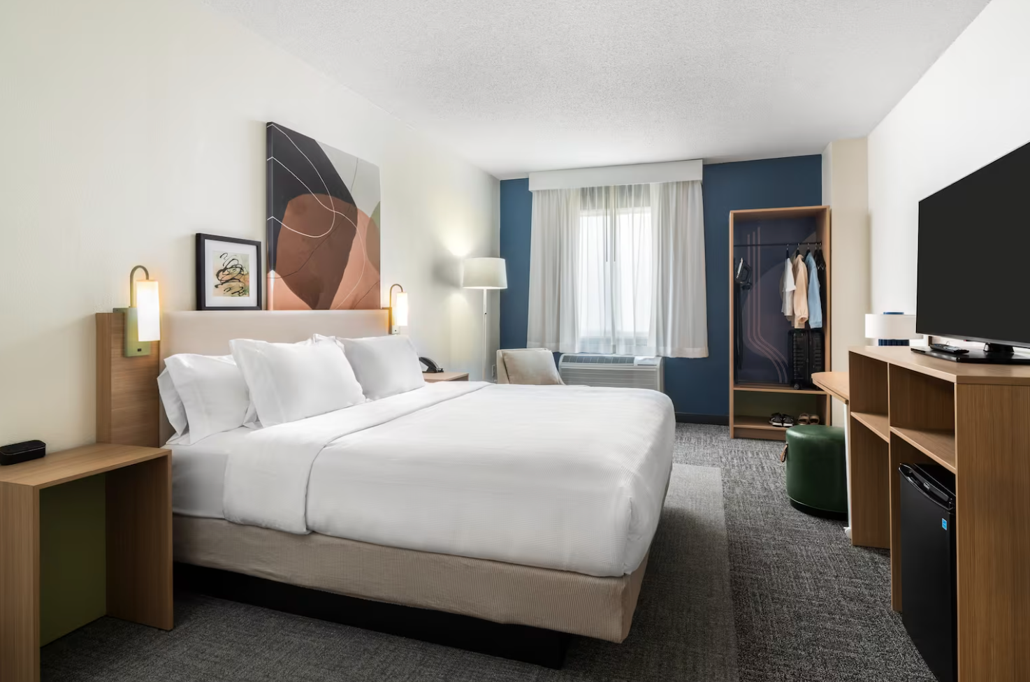 Spark by Hilton guest room