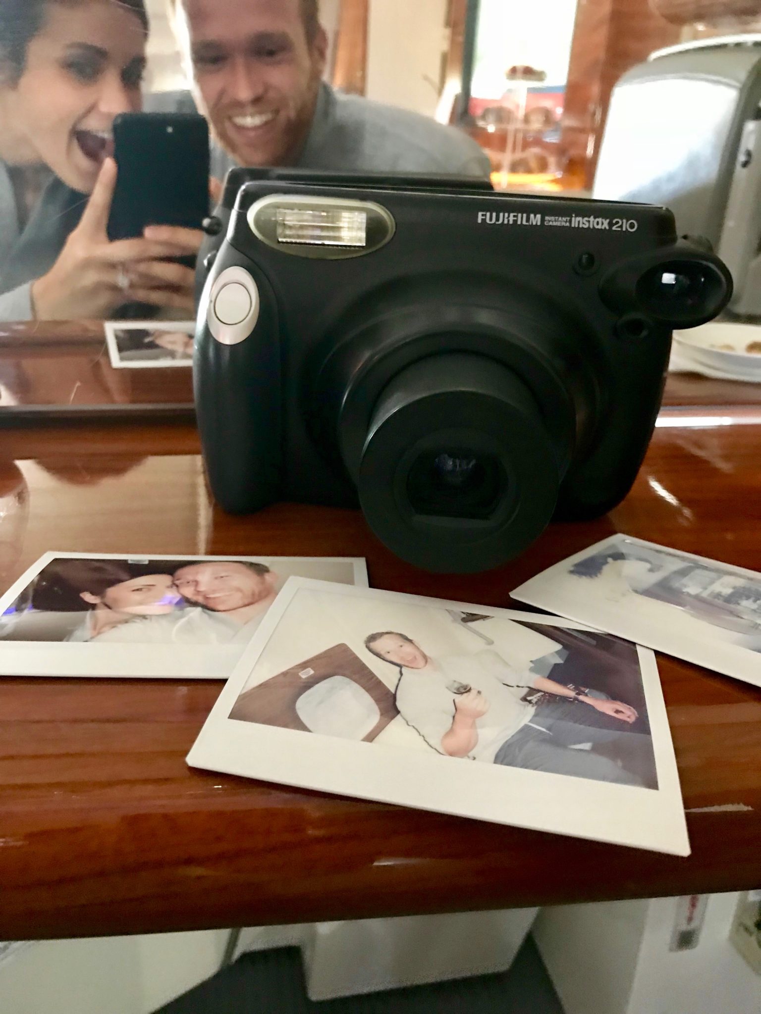 Emirates First Class A380 - Instax Camera Fun