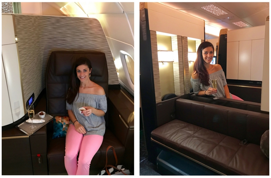 Etihad First Class Apartment - Preflight Service