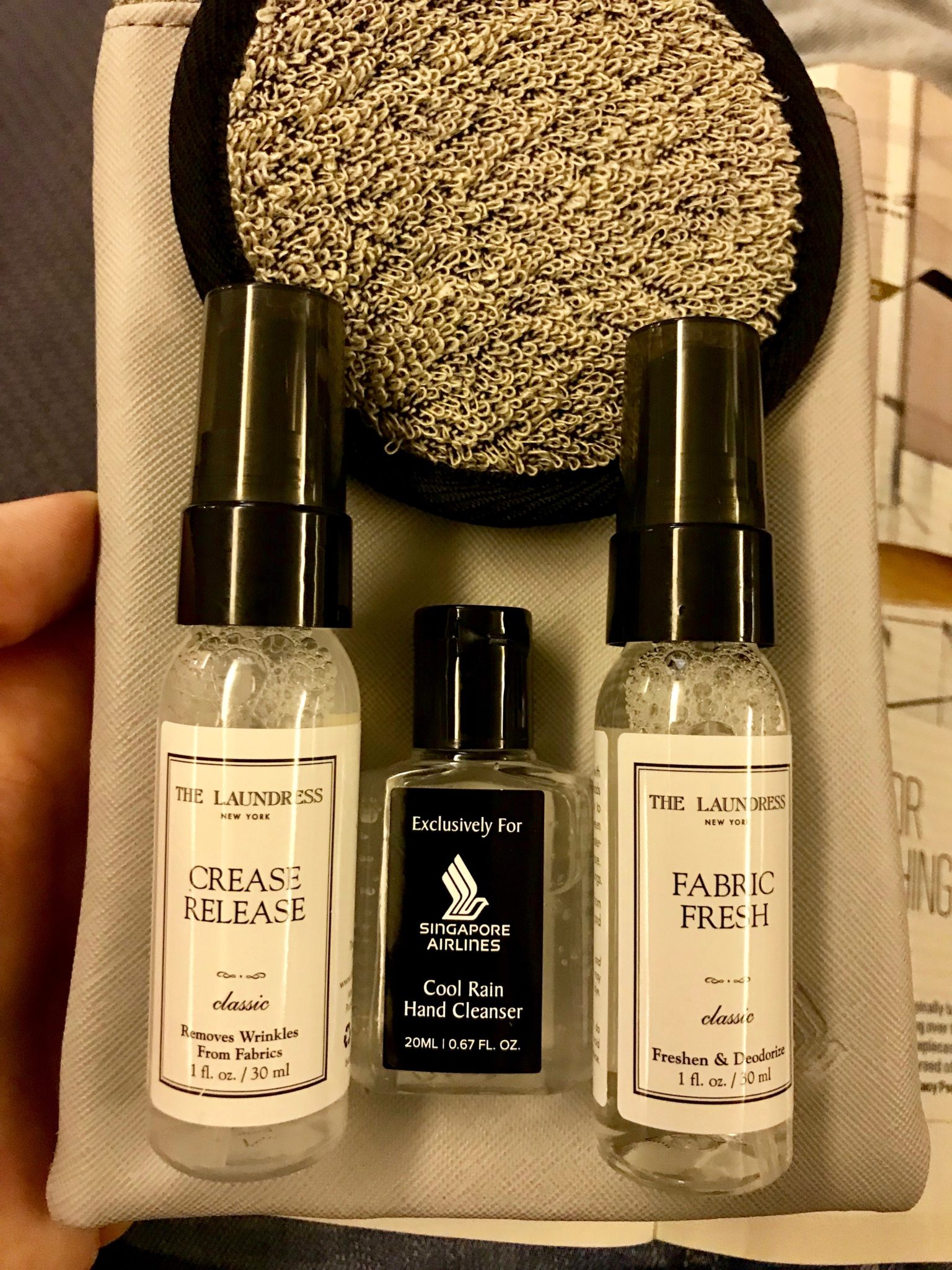 Singapore Airlines Business Class 777 - Amenities Kit