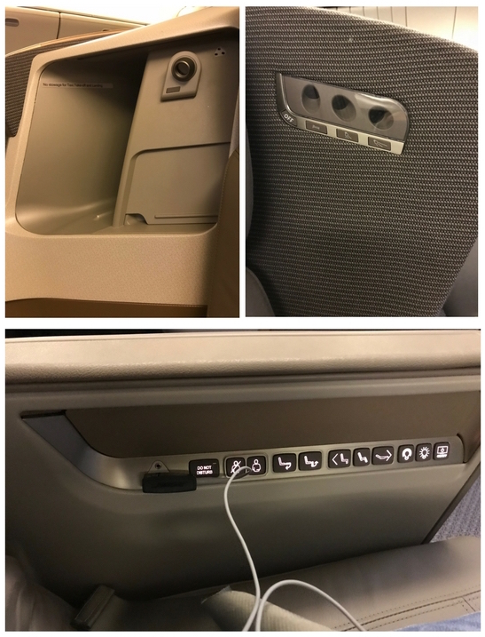 Singapore Airlines Business Class 777 - Hard Product