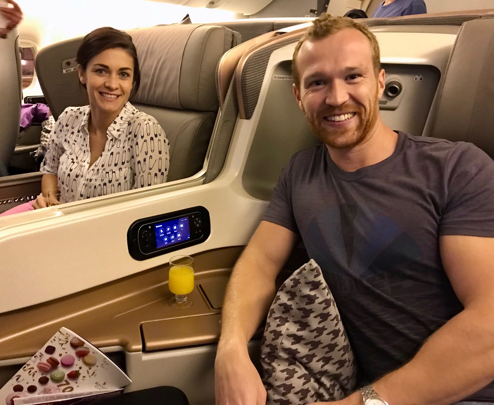 Singapore Airlines Business Class 777 - Pre Flight
