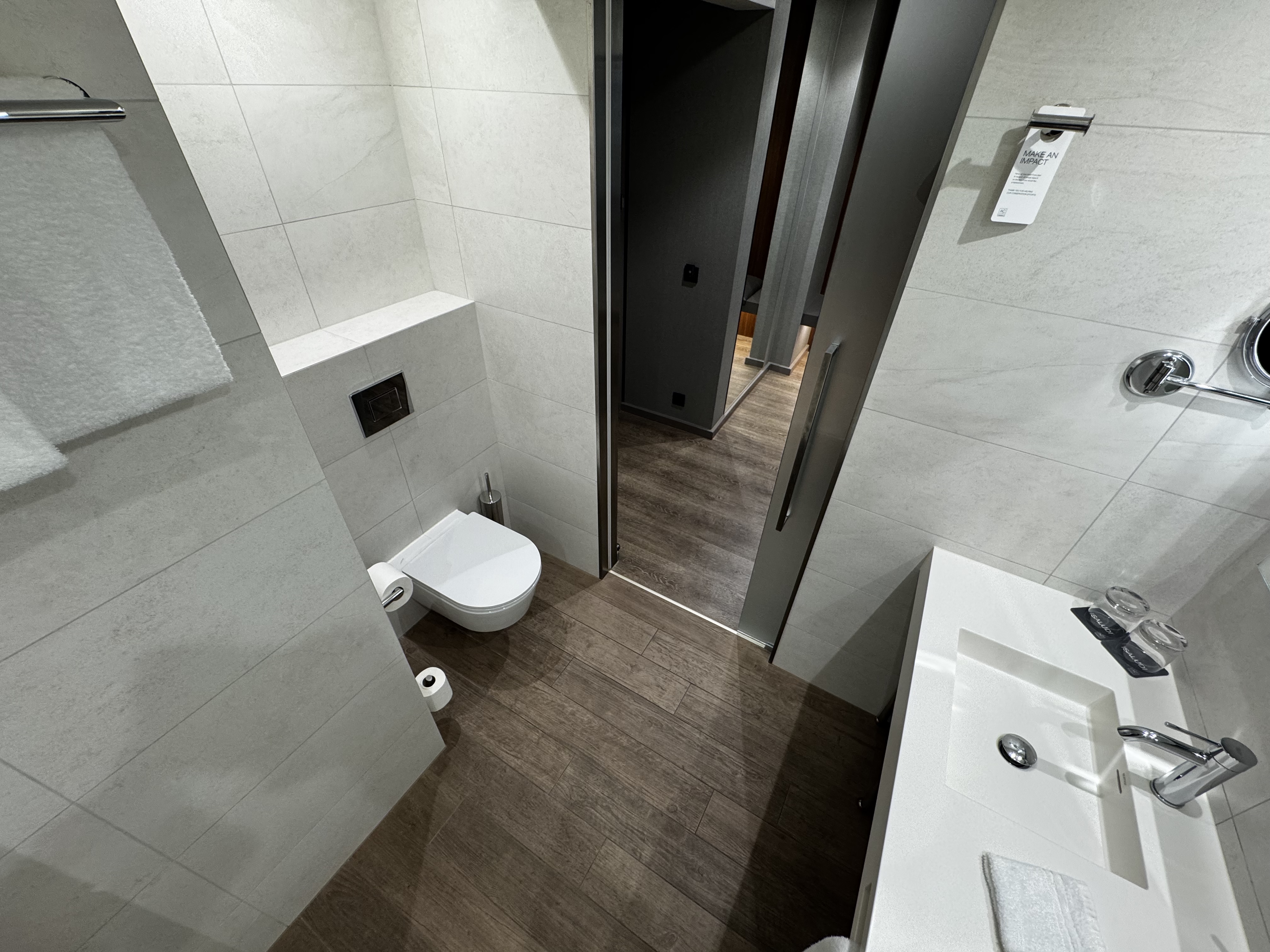 AC Hotel Riga Executive Room bathroom toilet