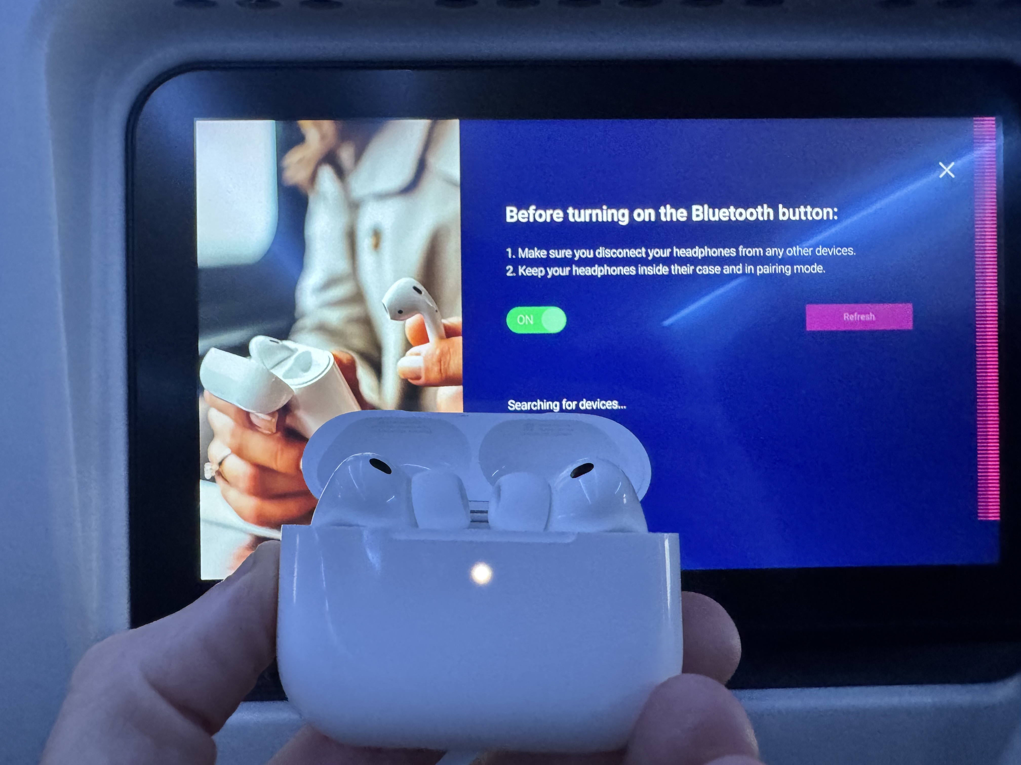 Aeromexico B7378MAX IFE Bluetooth Pairing Aeromexico B7378MAX IFE Bluetooth Pairing