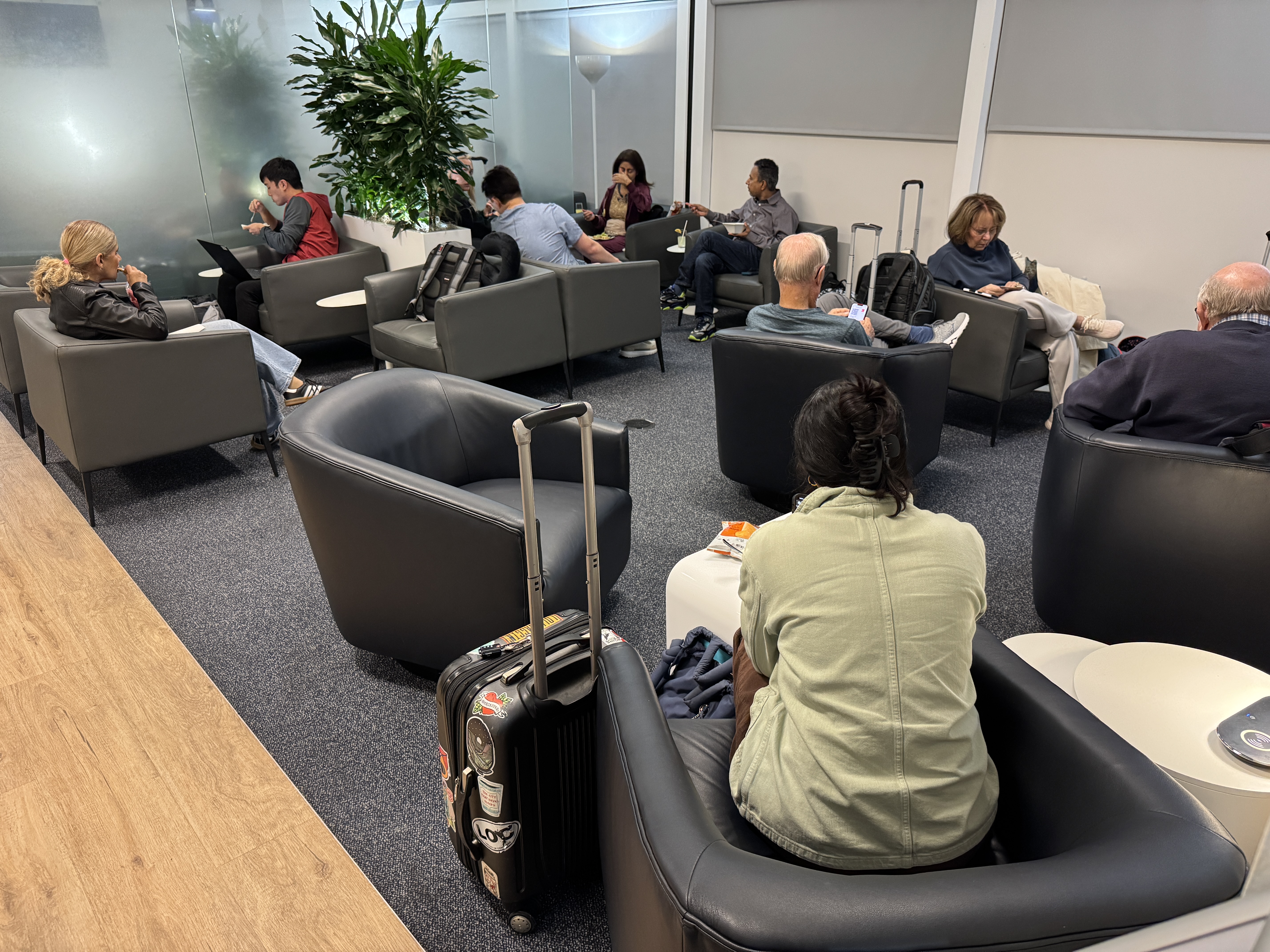 Air France Lounge IAH Air France Lounge IAH primary seating