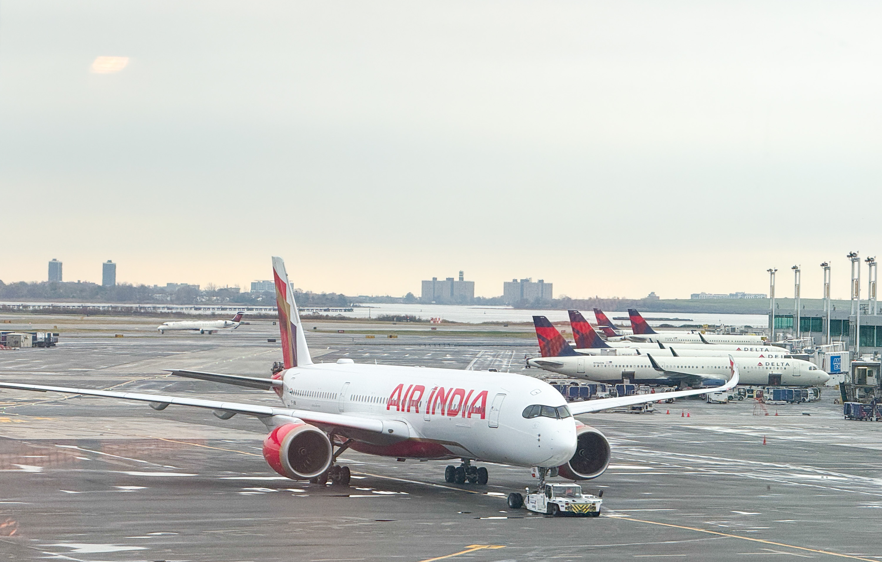 Air India A350 at JFK New York Airport Air India A350 at JFK New York Airport