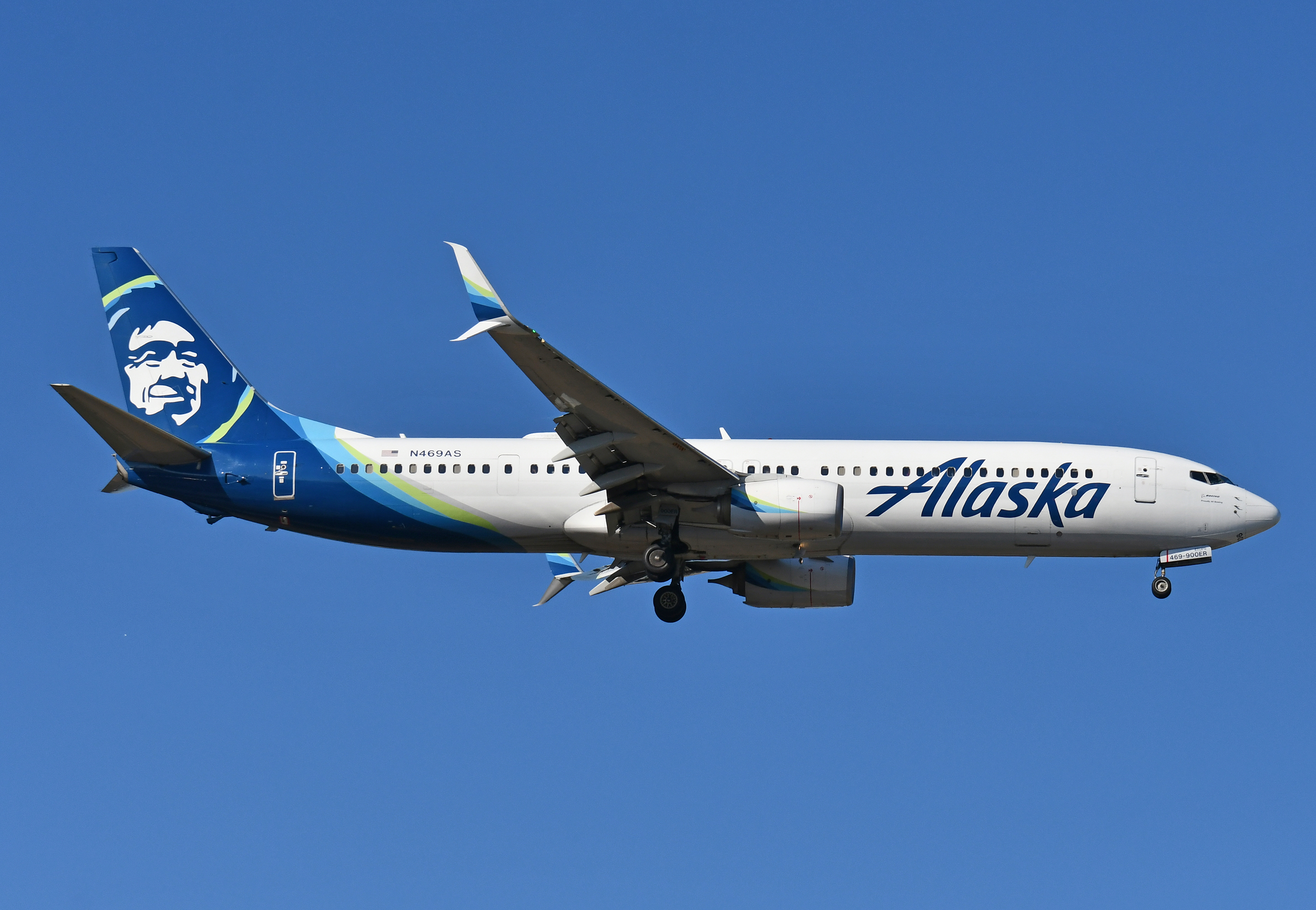 Alaska Airlines Shutterstock Alaska Airlines B737 900ER Landing JFK side on