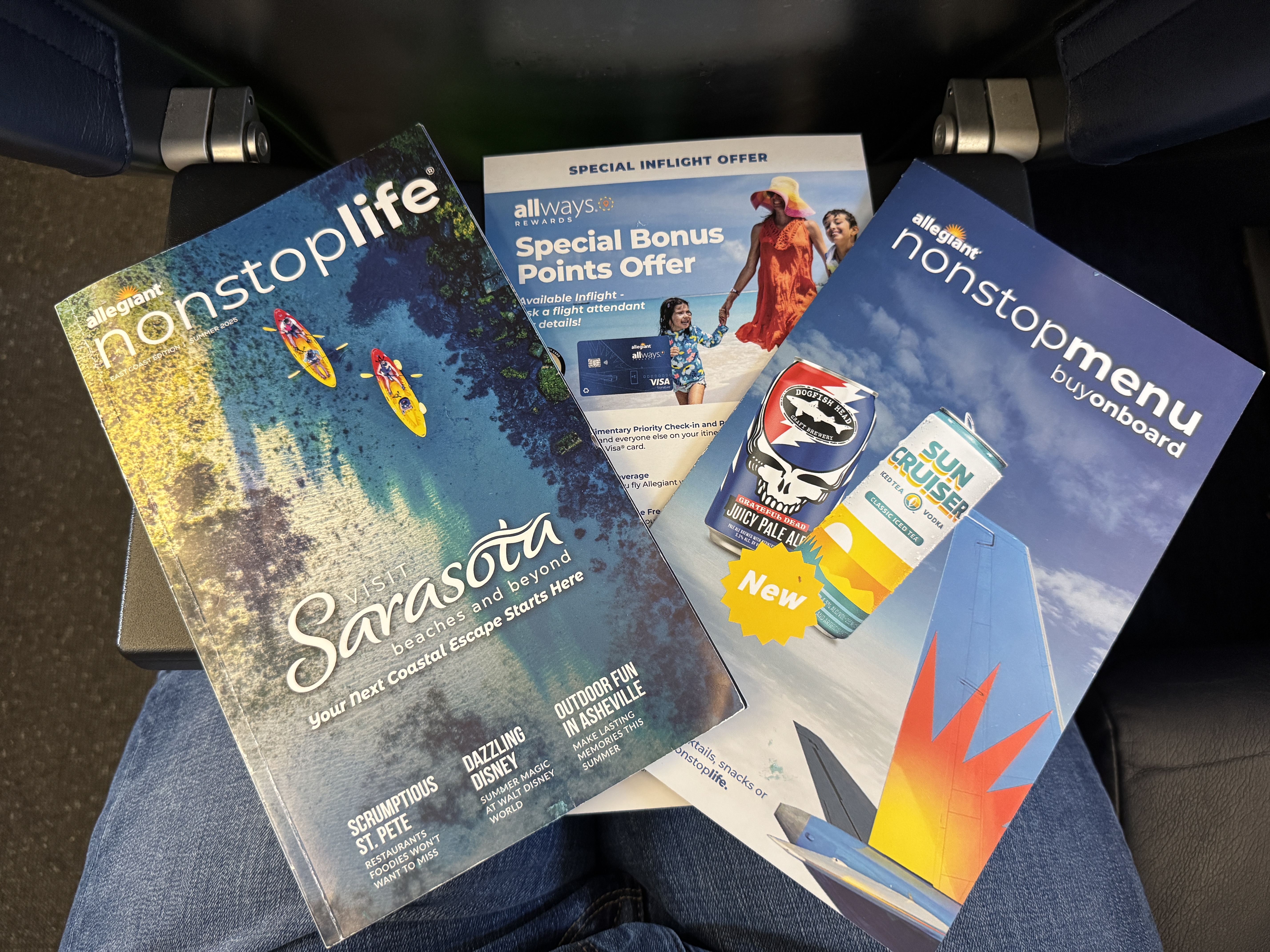 Allegiant A320 AVL HOU periodicals