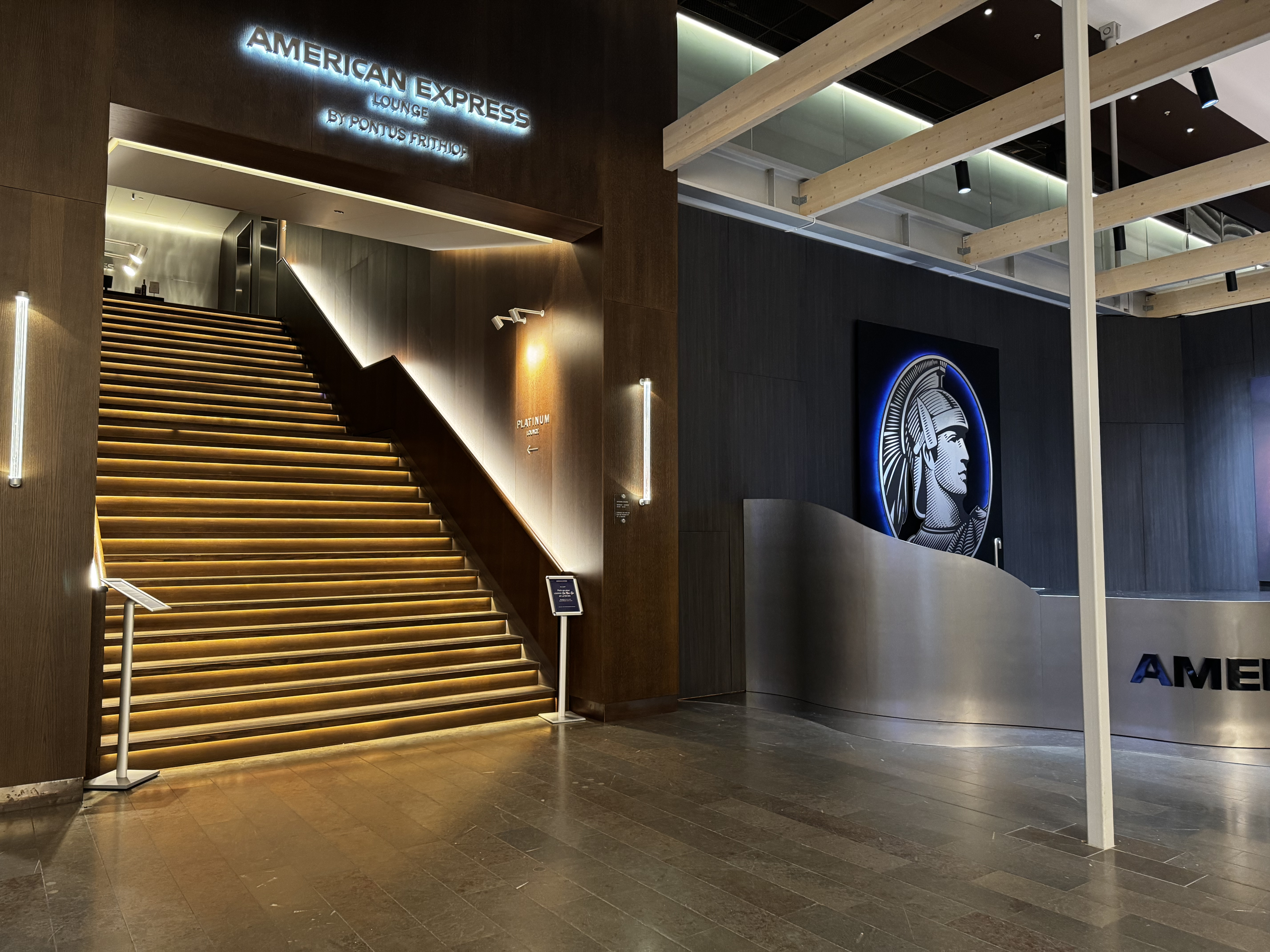 American Express Lounge Stockholm ARN entrance