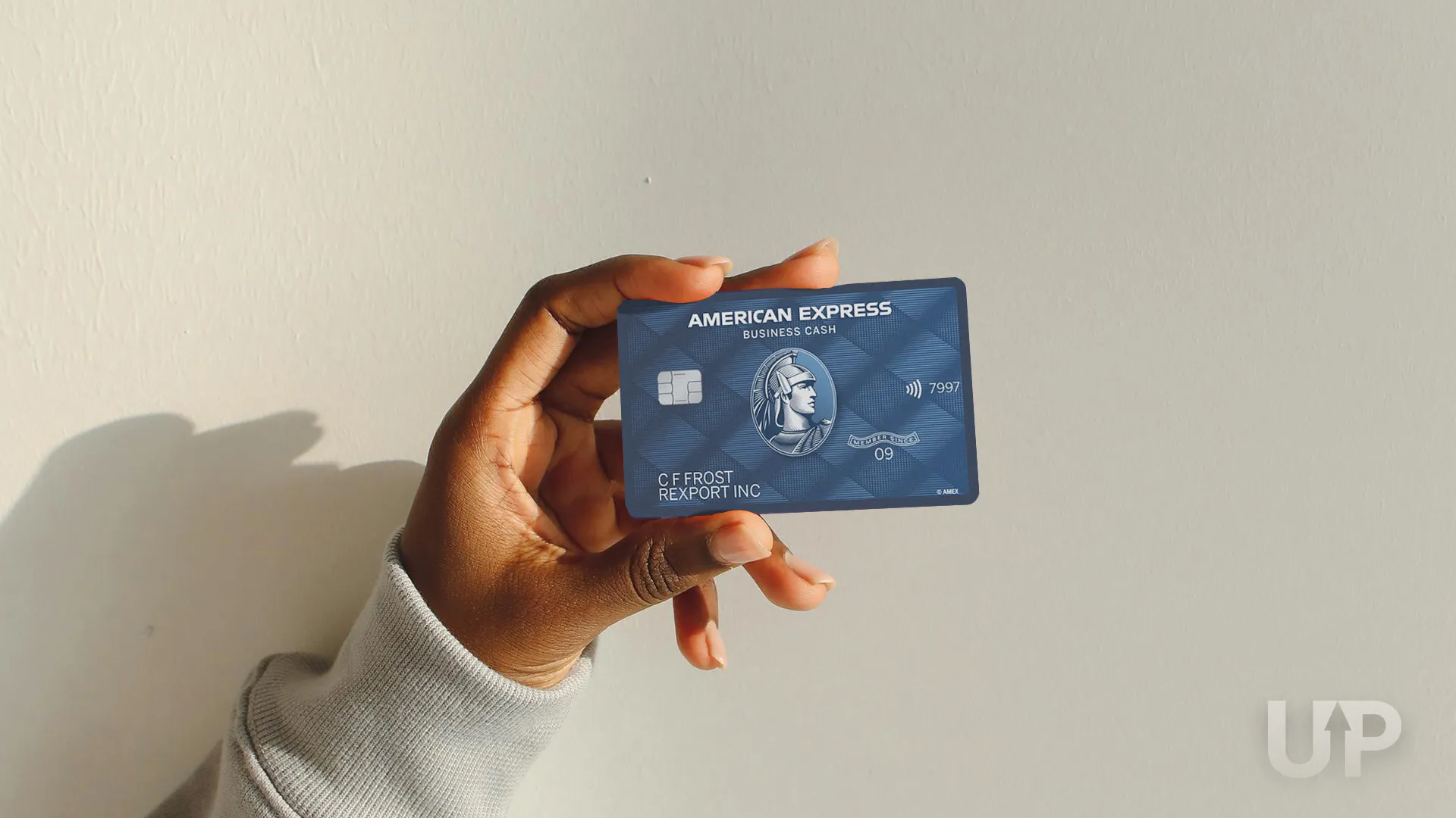 Amex Blue Business Cash Card in Hand