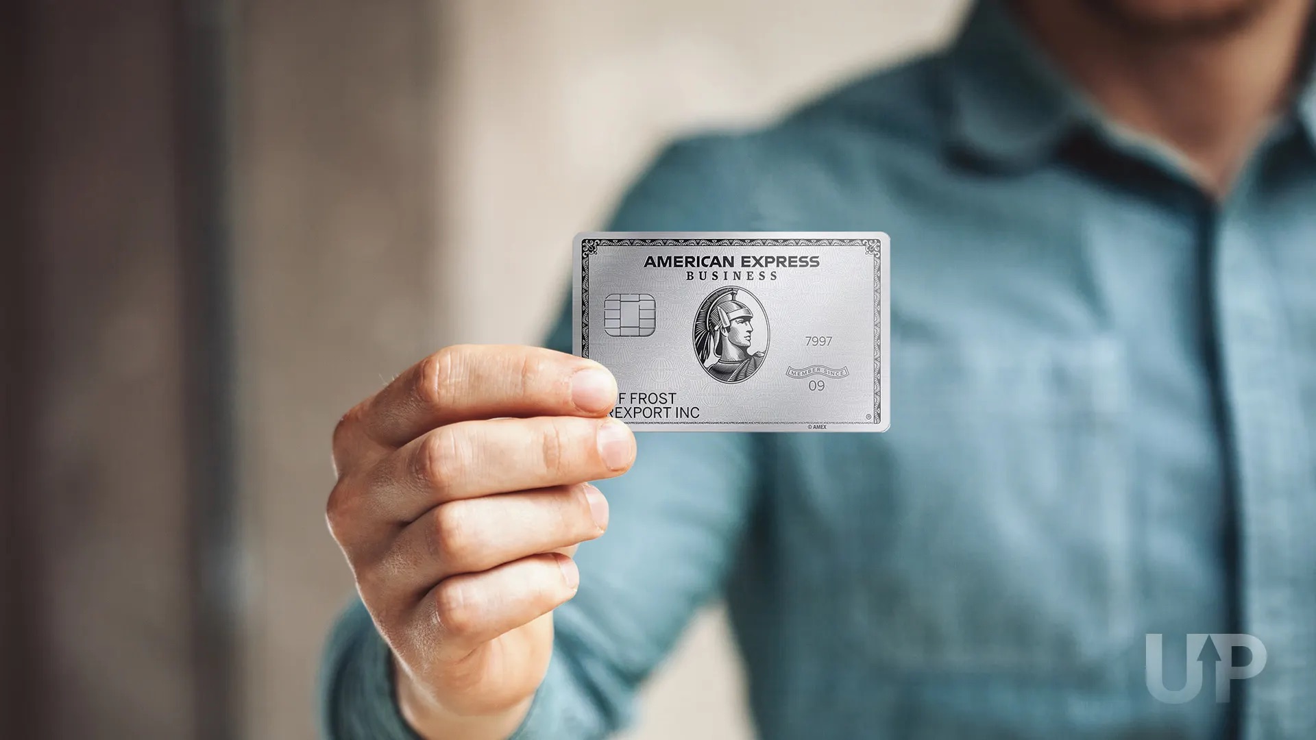 Amex Business Platinum Card In Hand Upgraded Points LLC Amex Business Platinum Card In Hand Upgraded Points LLC