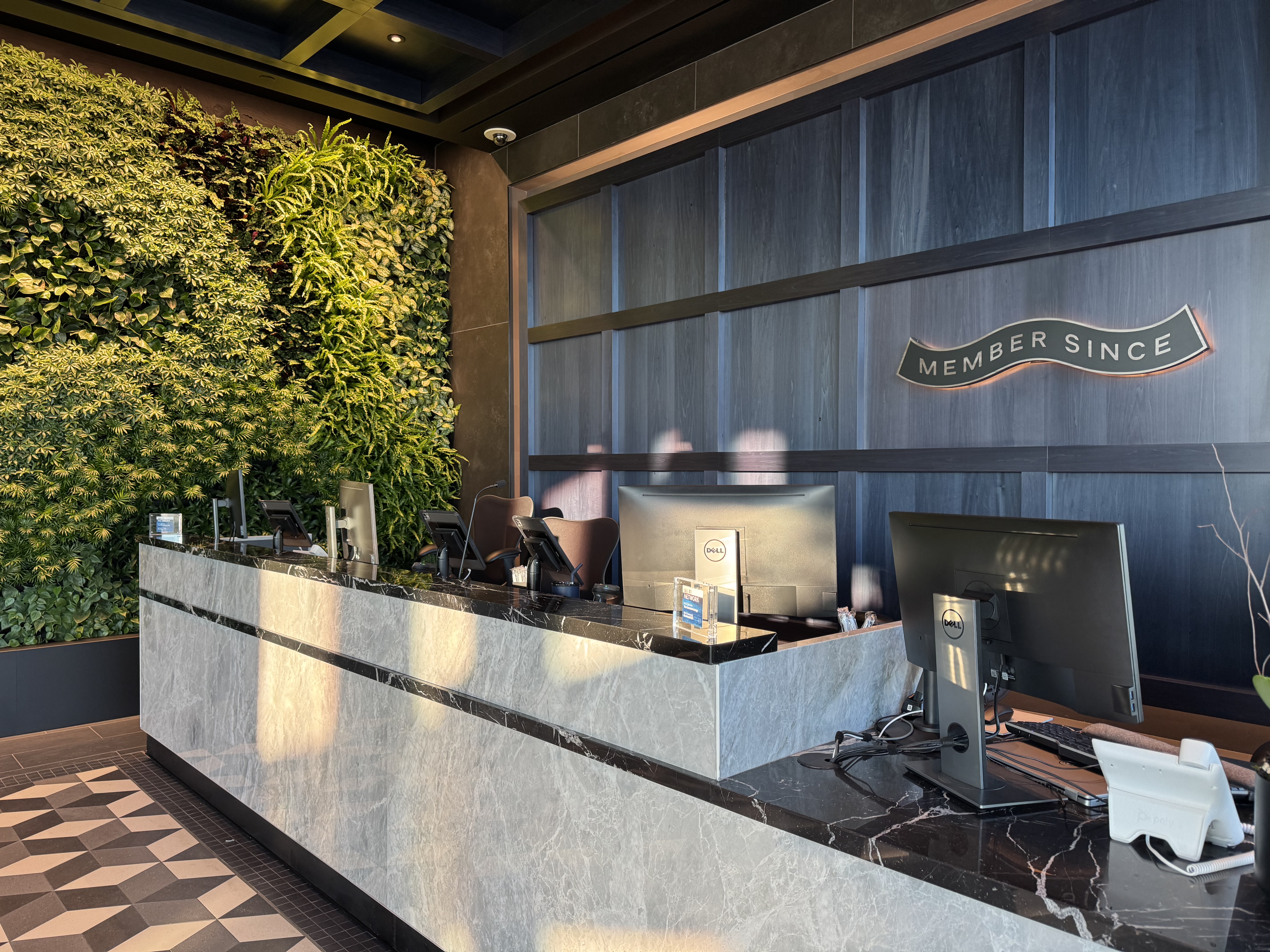 Amex Centurion Lounge SLC Check In Desk