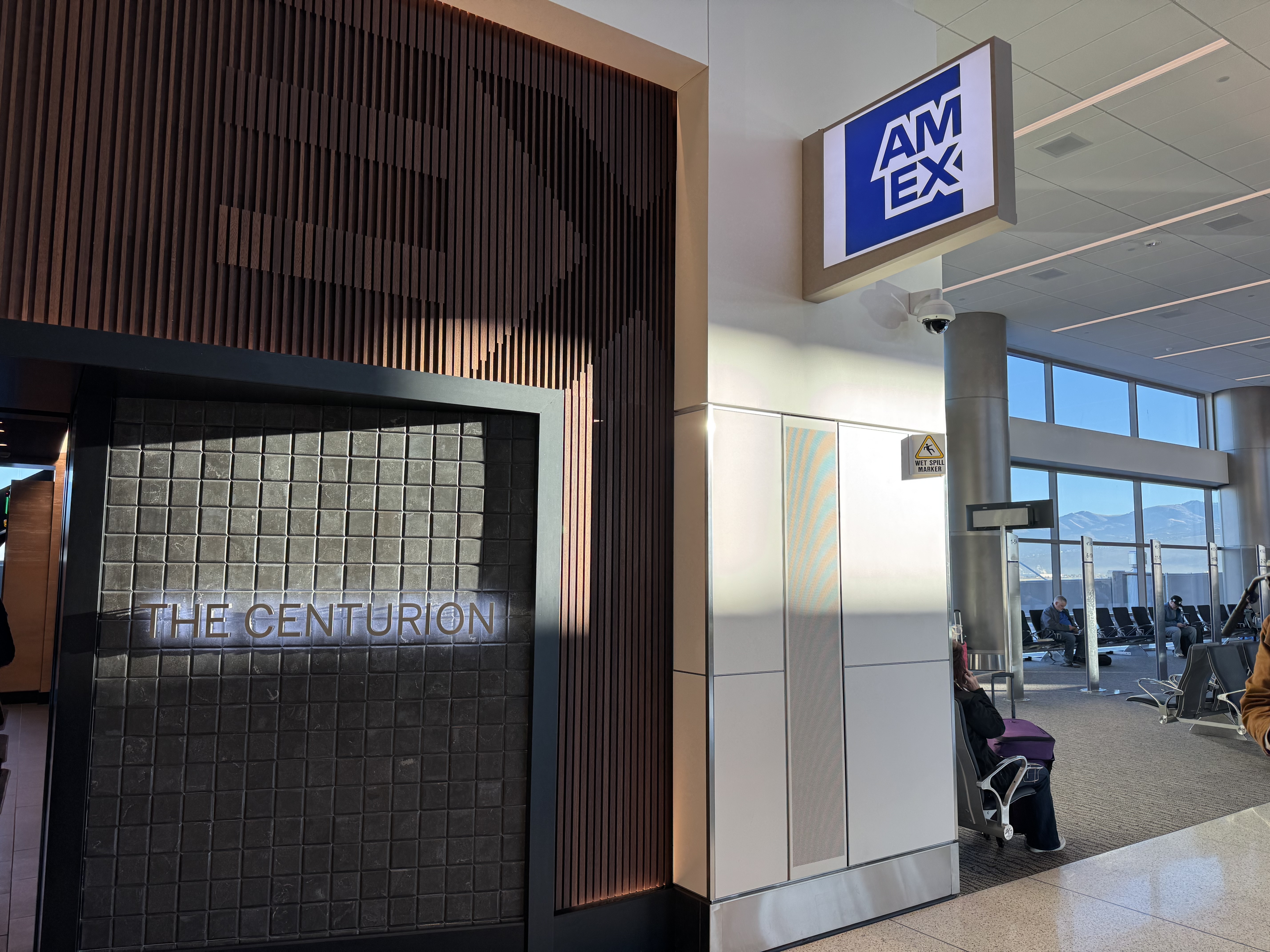 Amex Centurion Lounge SLC Entrance