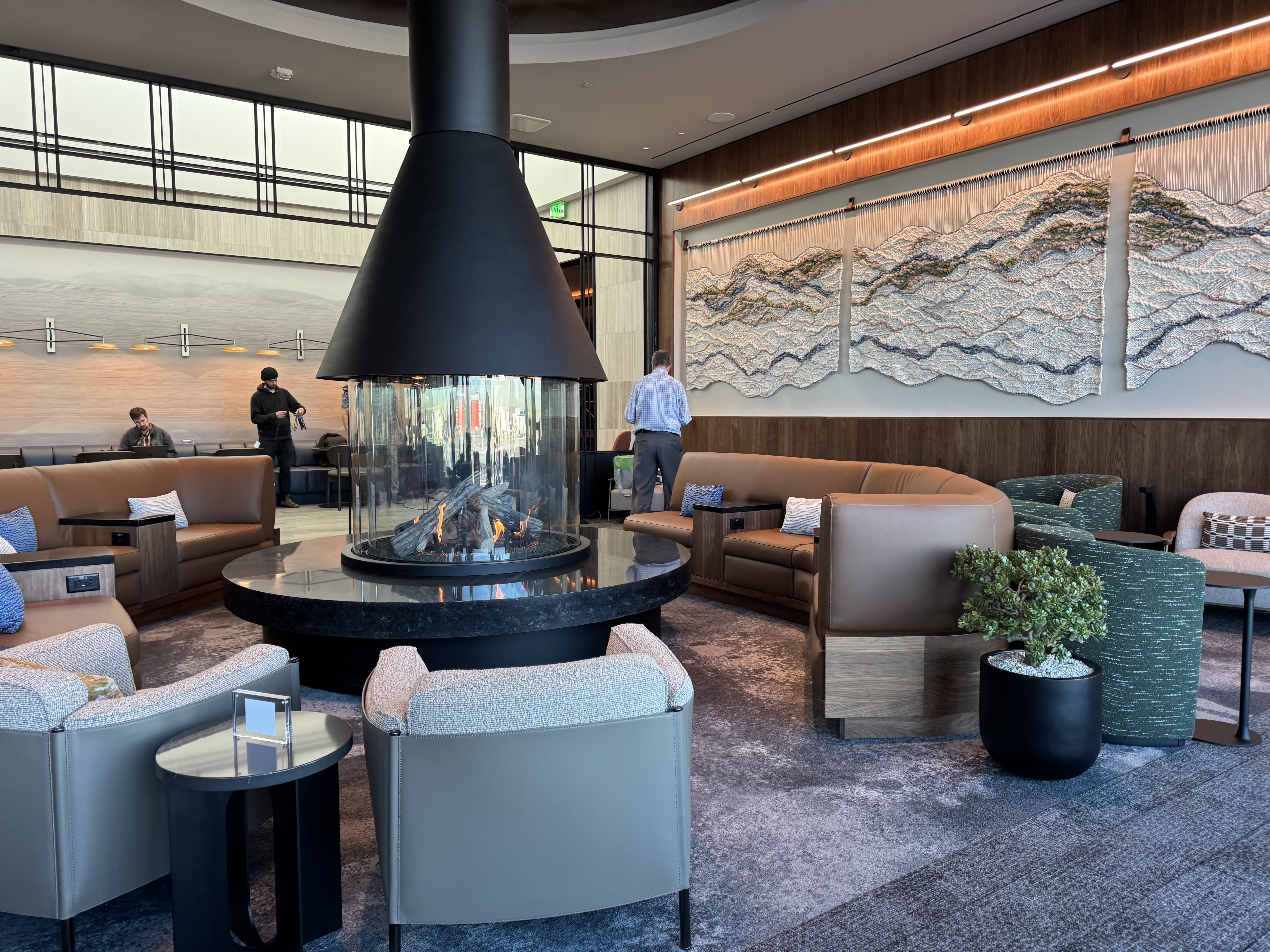 Amex Centurion Lounge SLC Main Seating Area