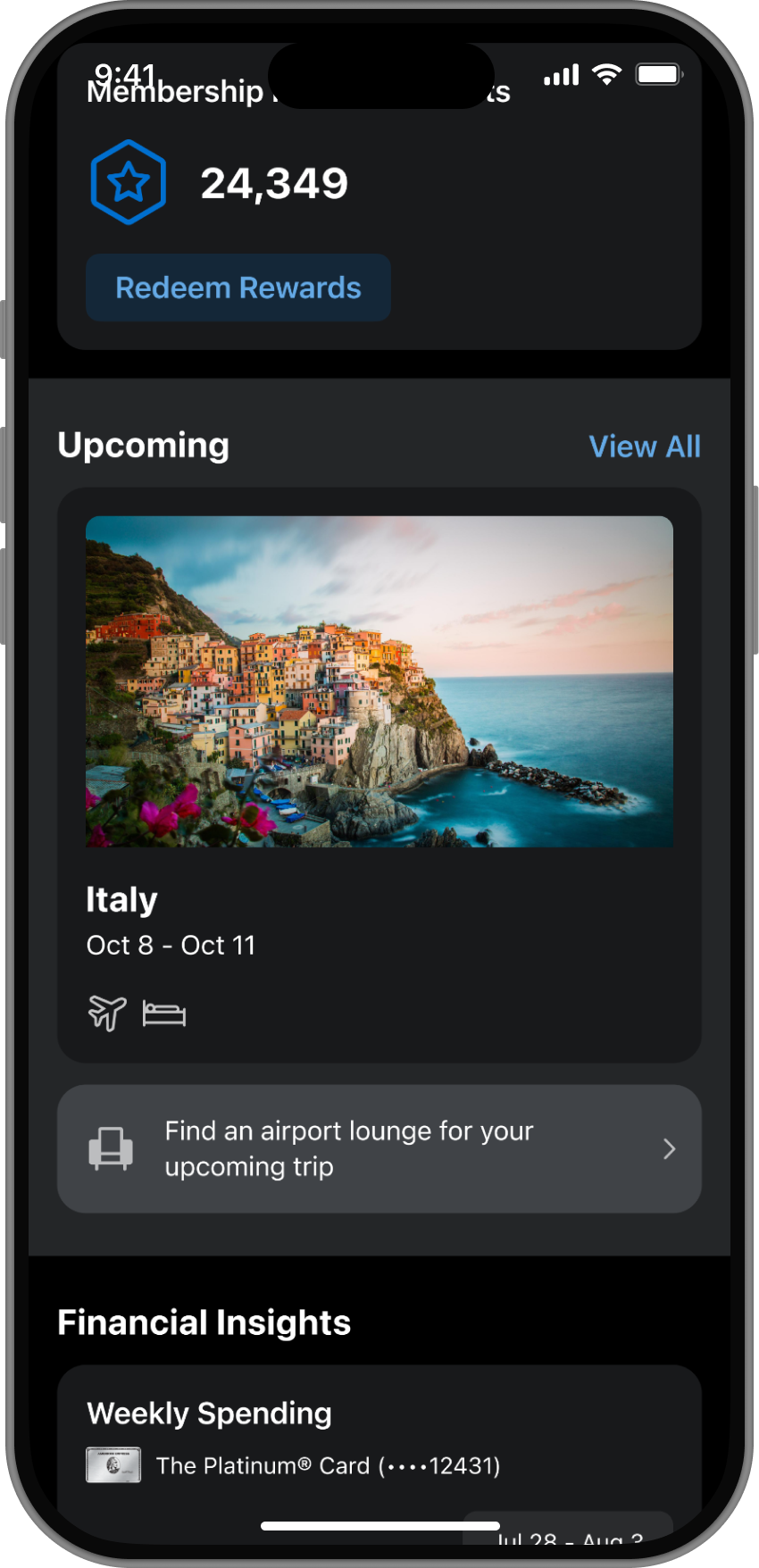 Amex new mobile app travel Amex new mobile app travel