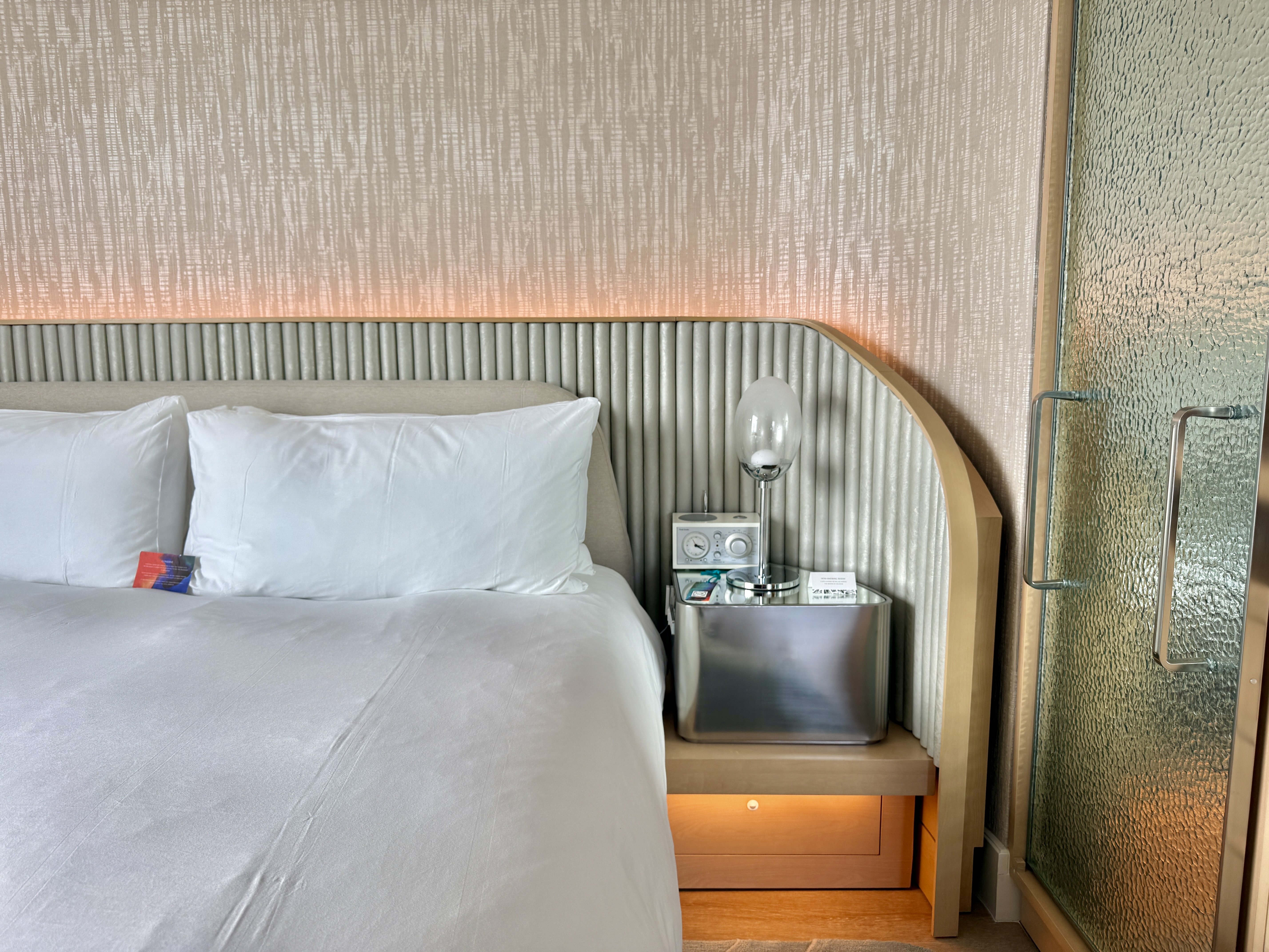 Andaz Miami Beach Resort Skyline View Suite Bed and Headboard Andaz Miami Beach Resort Skyline View Suite Bed and Headboard