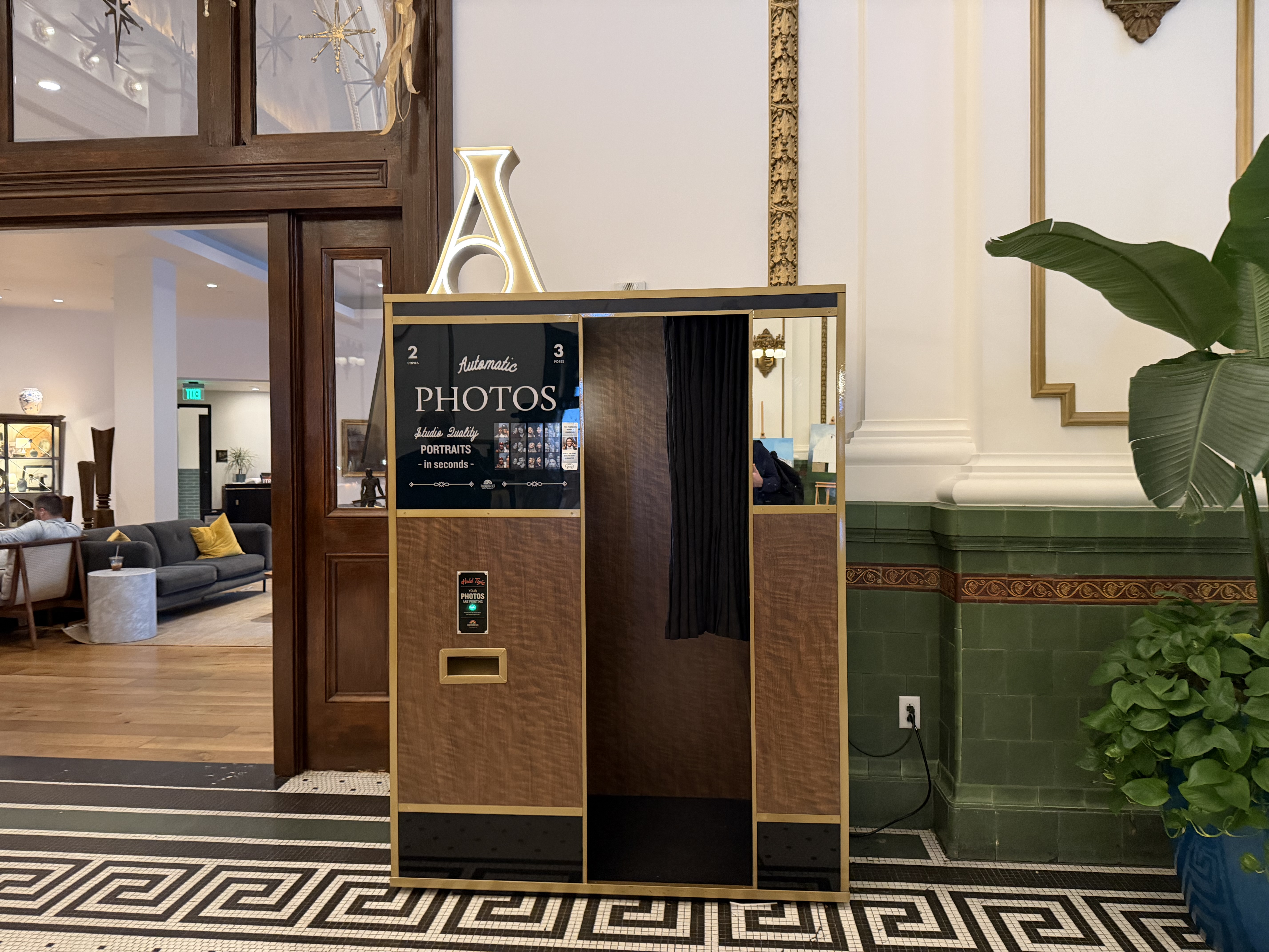 Asher Adams Hotel Photo Booth