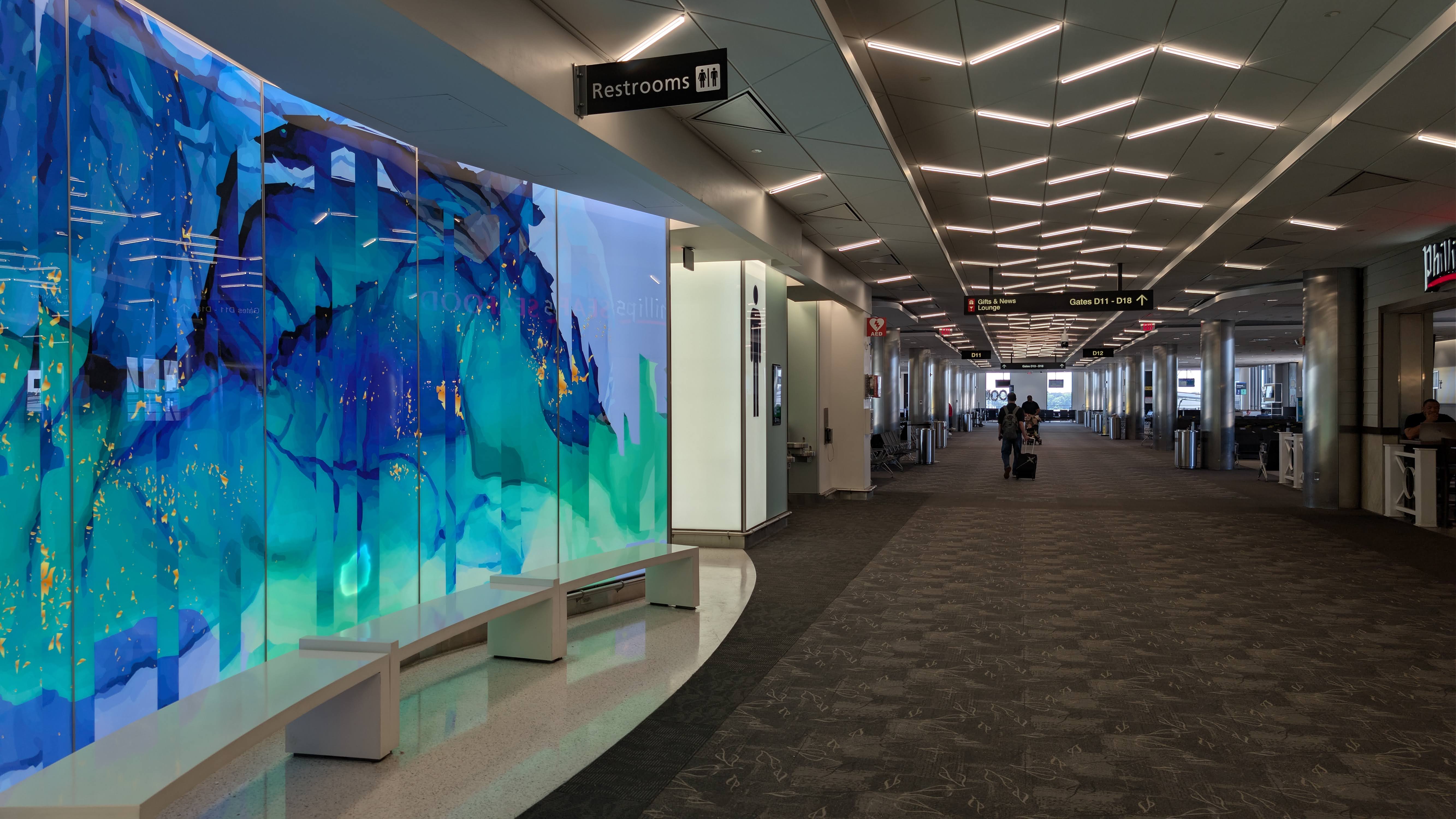BWI Baltimore Washington Thurgood Marshall Airport corridor