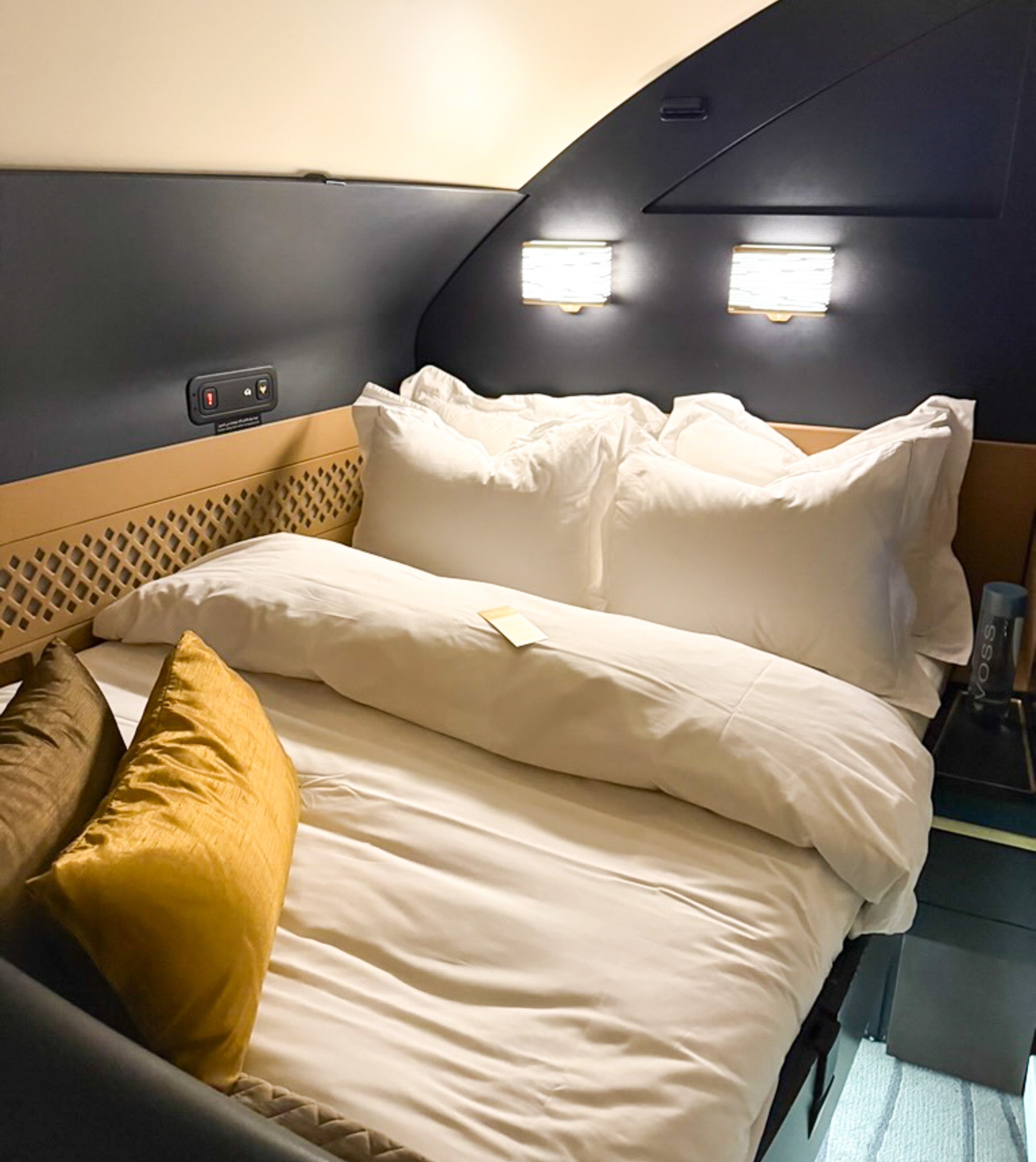 Bed Etihad A380 The Residence Image Credit Alex Miller