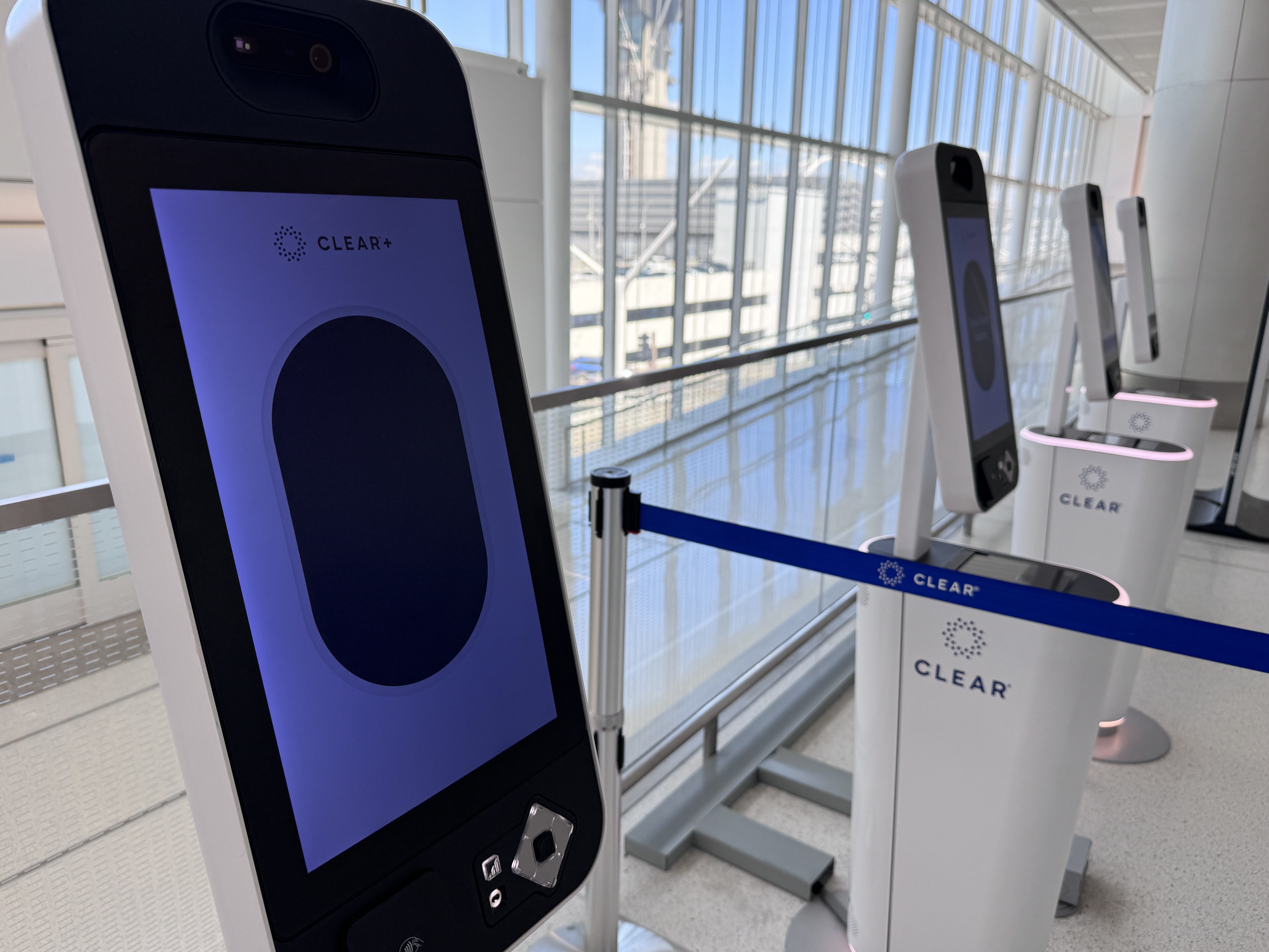 CLEAR kiosk LAX