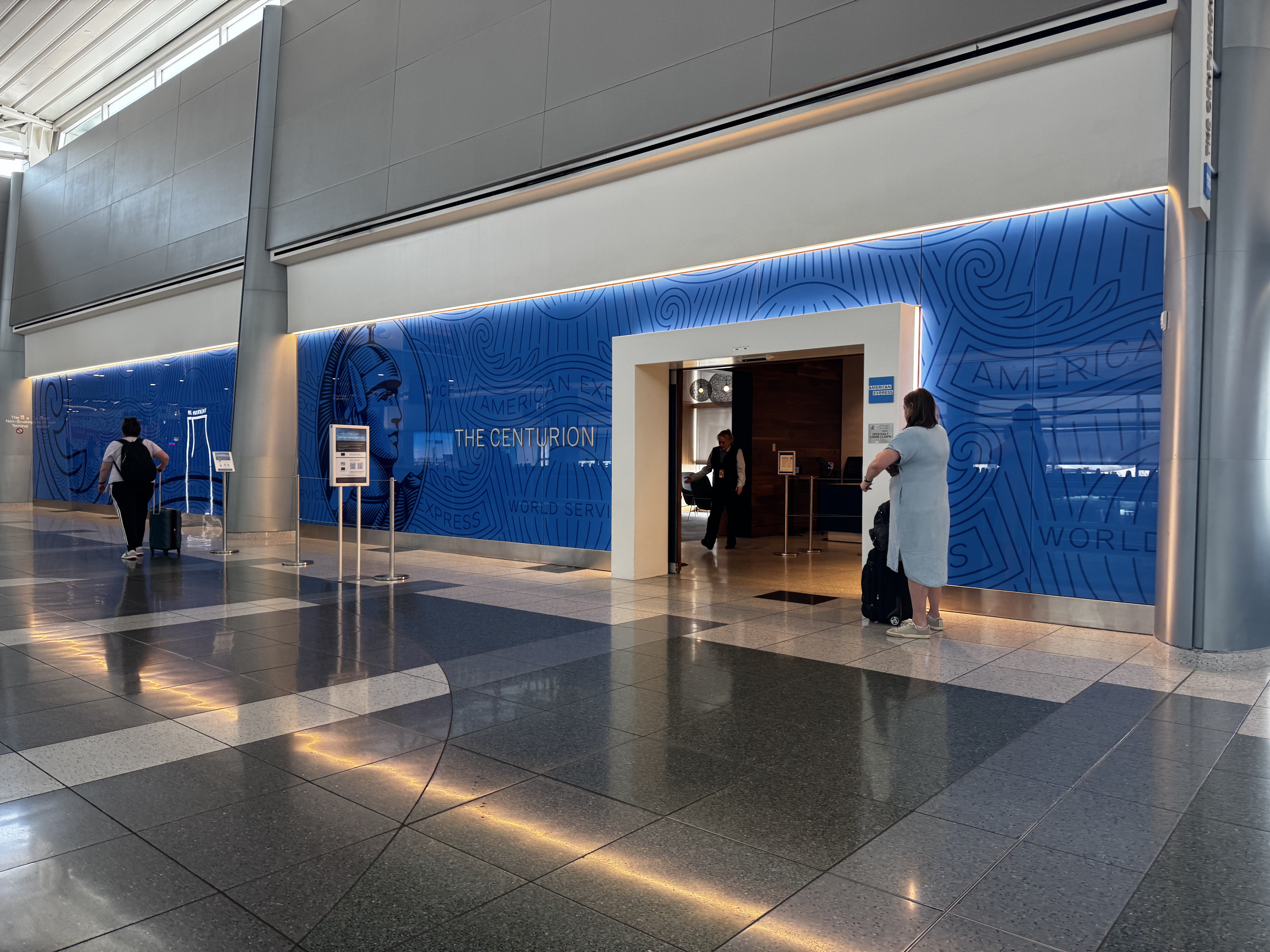 Centurion Lounge Las Vegas entrance Centurion Lounge Las Vegas entrance
