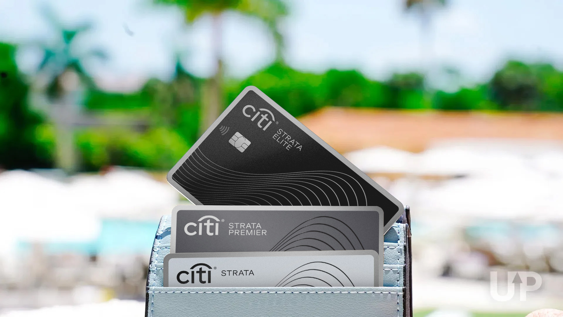 Citi Strata Card Trio Blue Wallet Upgraded Points LLC