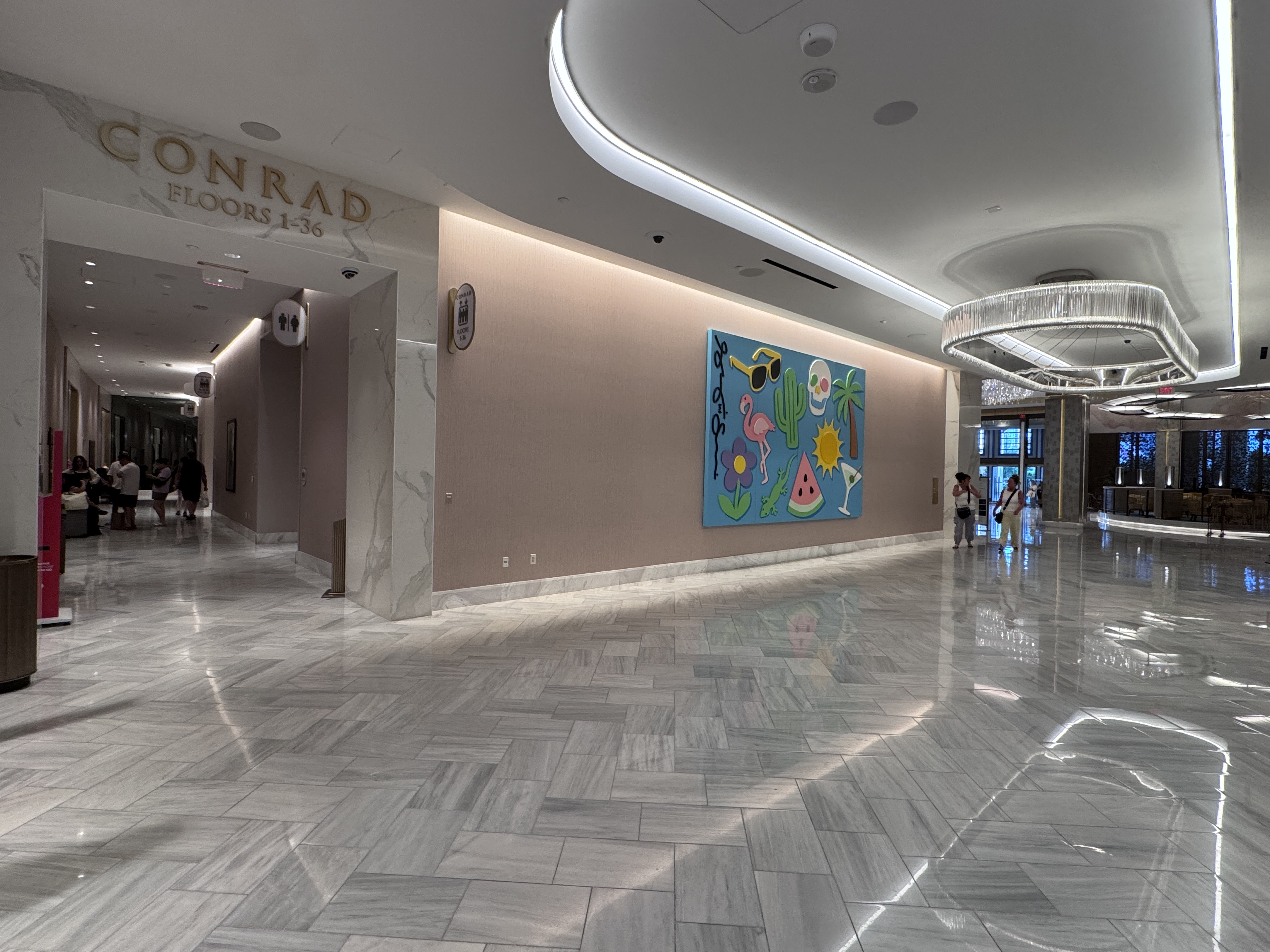Conrad Las Vegas elevators