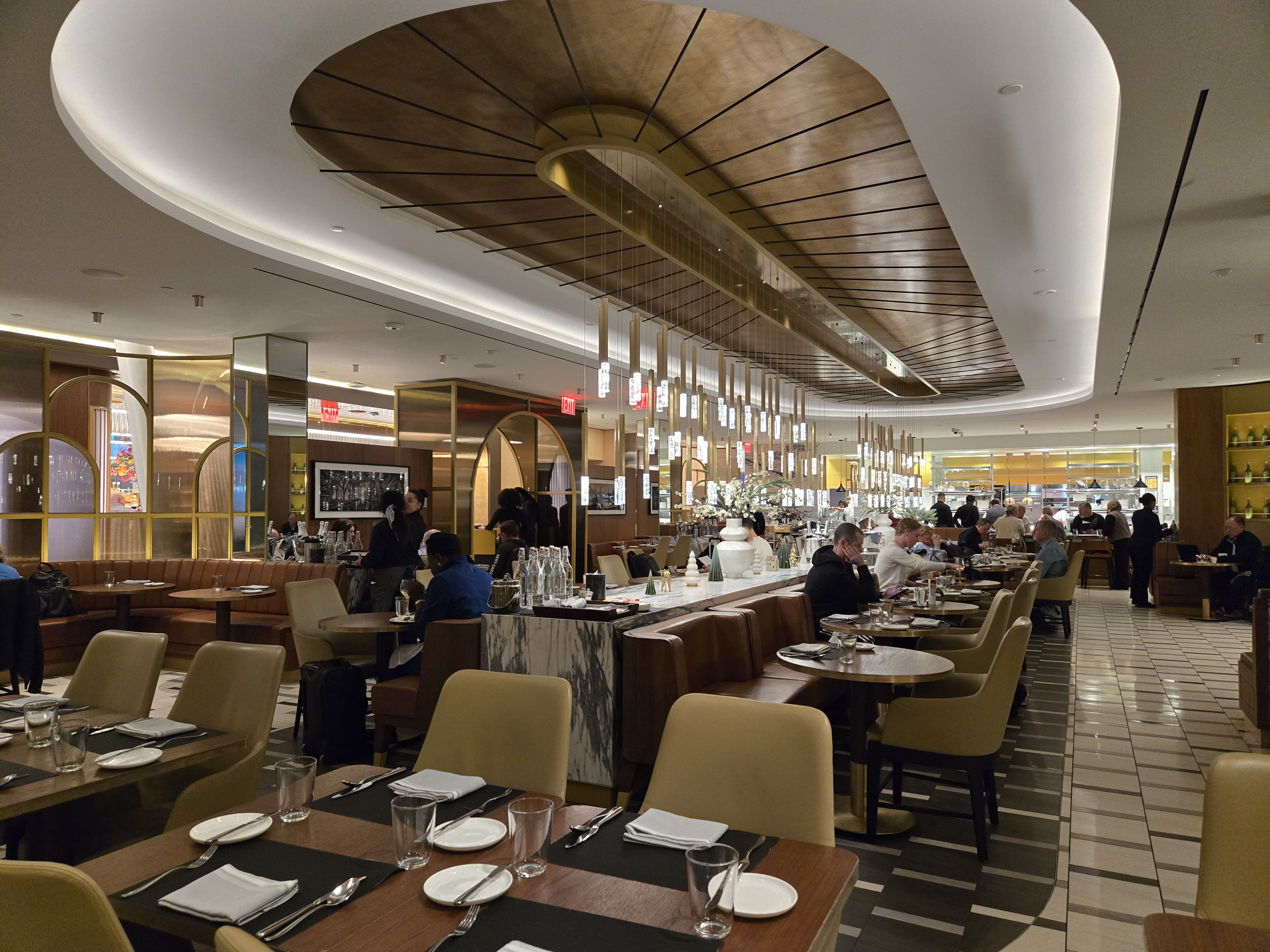 Delta One Lounge JFK Restaurant Delta One Lounge JFK Restaurant