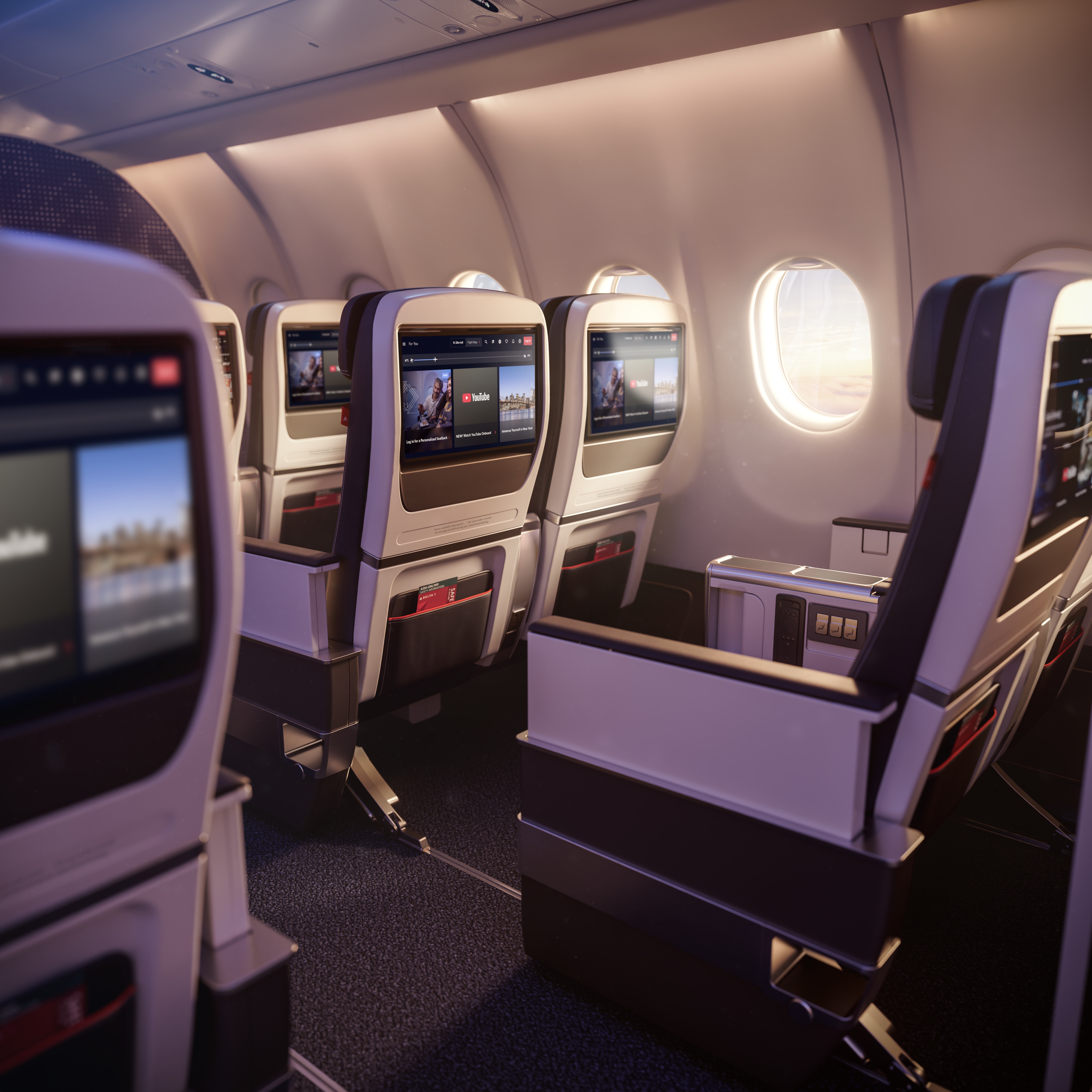 Delta Premium Select A330 Rear View Delta Premium Select A330 Rear View