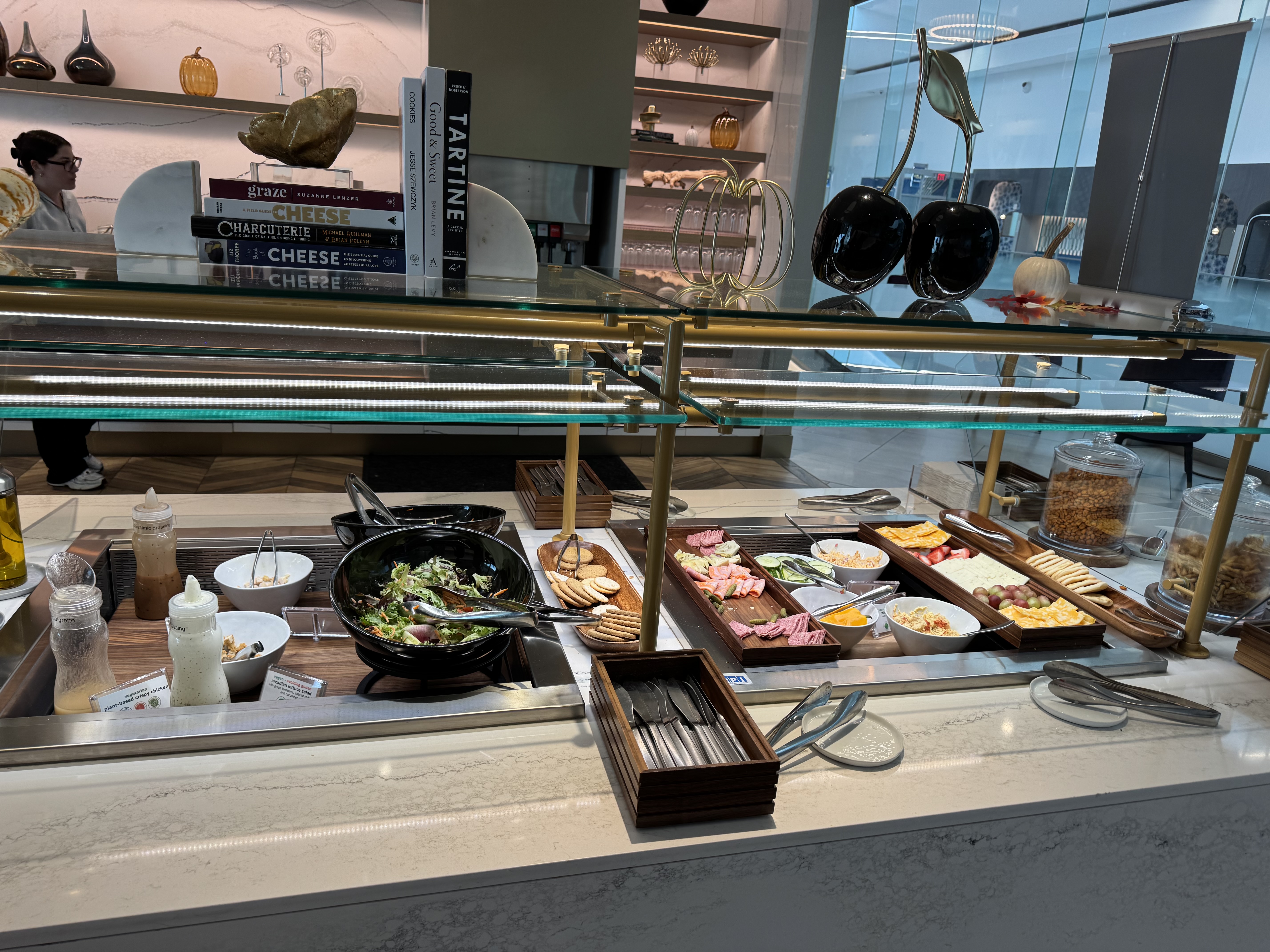 Delta Sky Club CLT Cold Food Delta Sky Club CLT Cold Food