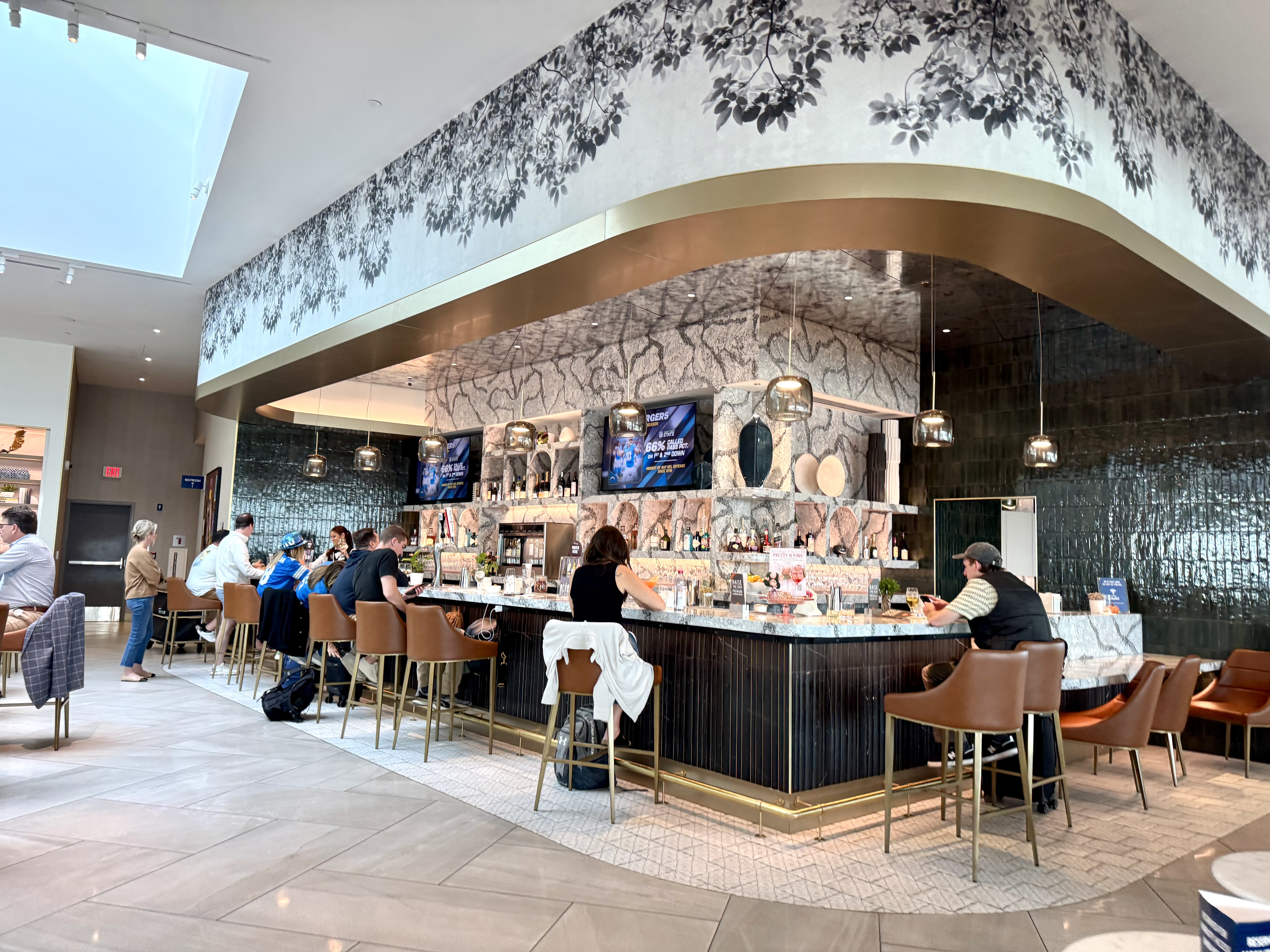 Delta Sky Club CLT Main Bar Delta Sky Club CLT Main Bar