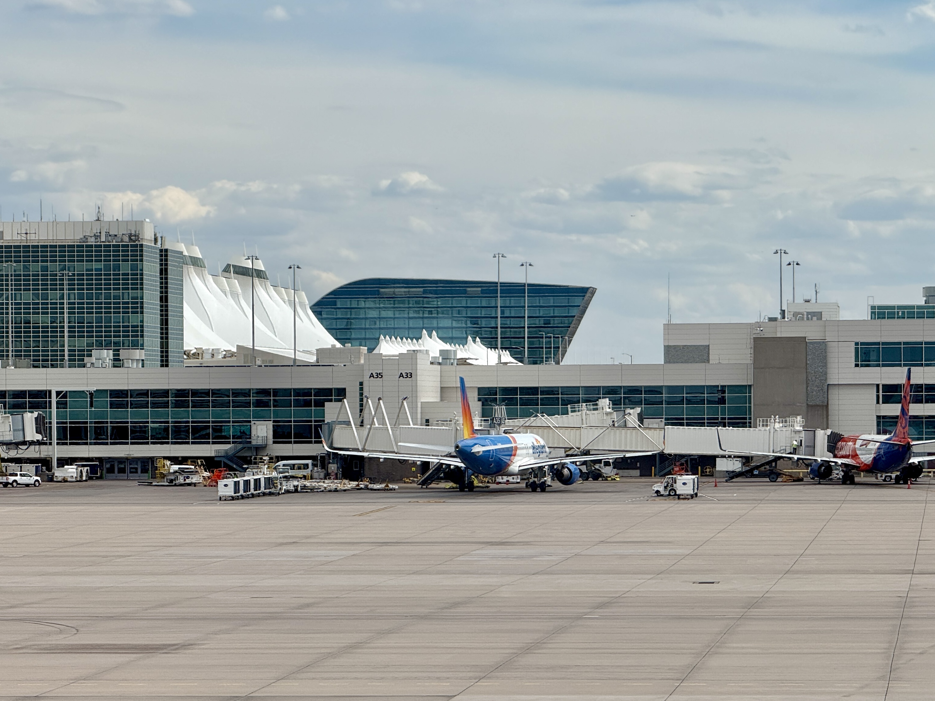 Denver Concourse A With Allegiant Denver Concourse A With Allegiant